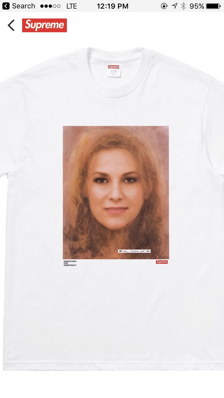 Supreme stormy daniels tee new arrivals
