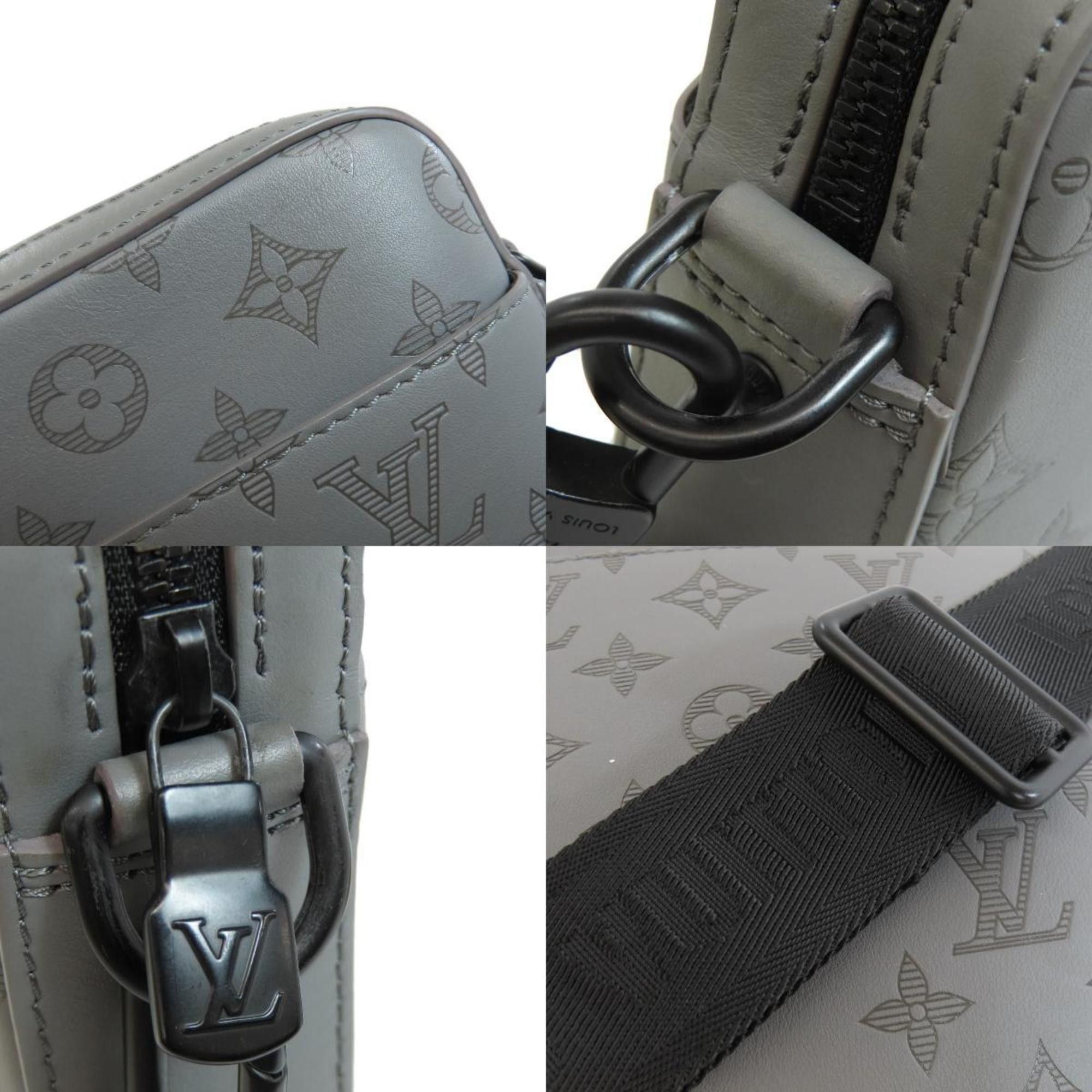 Louis Vuitton Louis Vuitton M46104 Duo Shoulder Bag Monogram Shadow Men's LOUIS VUITTON Size ONE SIZE - 9 Thumbnail