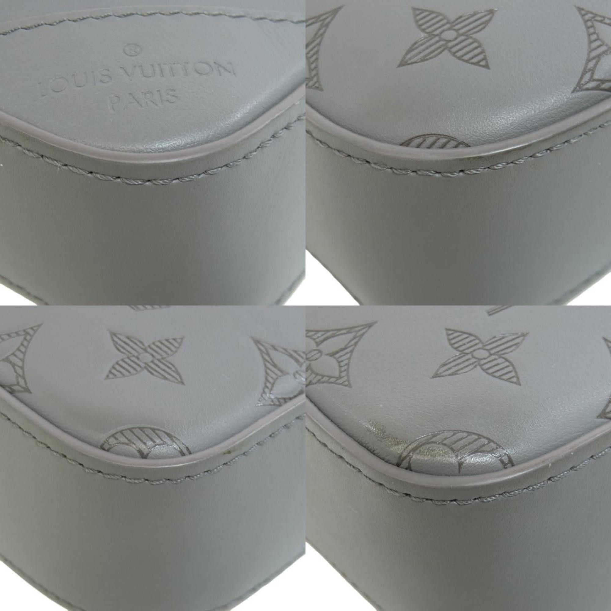 Louis Vuitton Louis Vuitton M46104 Duo Shoulder Bag Monogram Shadow Men's LOUIS VUITTON Size ONE SIZE - 10 Thumbnail