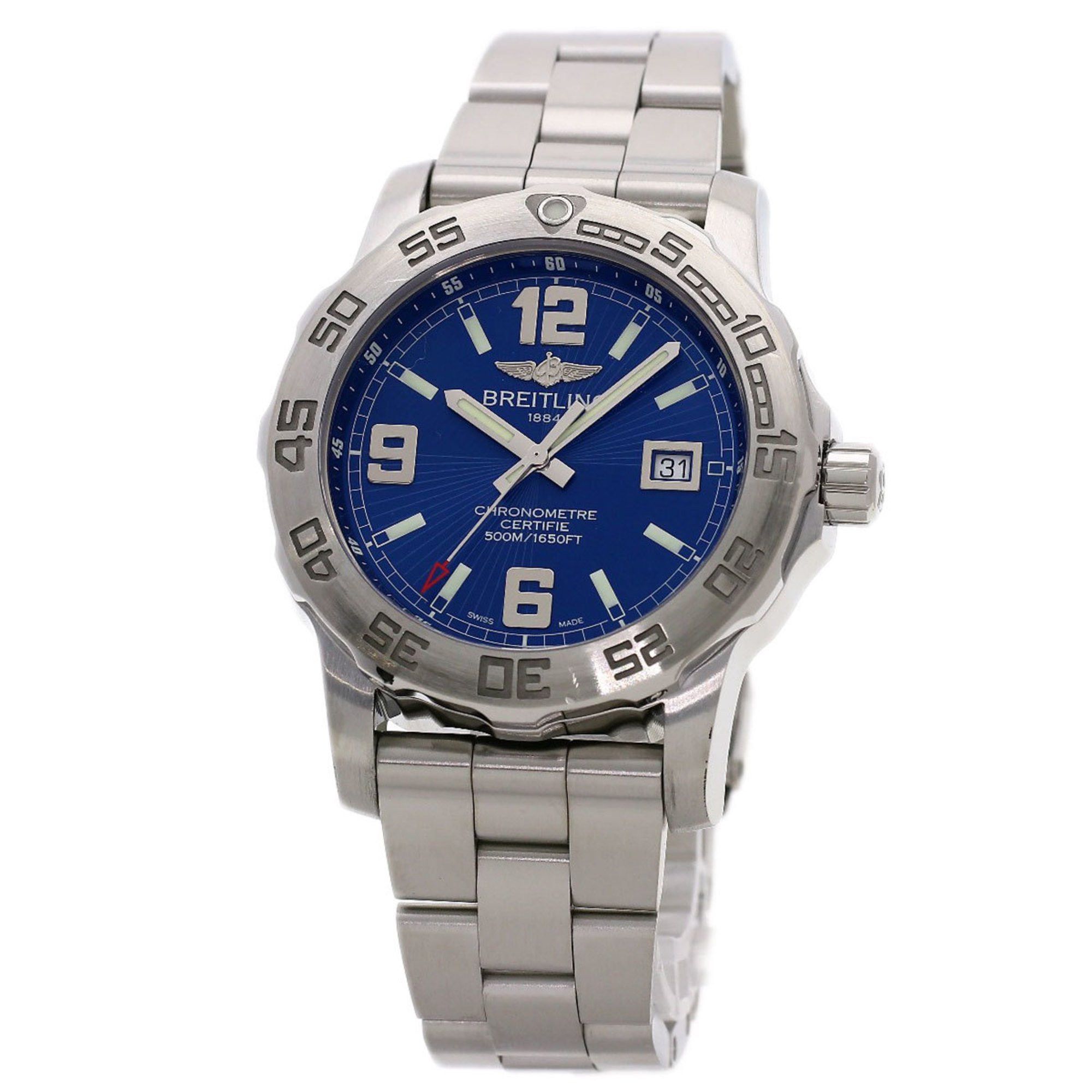 Breitling Breitling A7438710 C849 Colt 44 Watch Stainless Steel SS Men's BREITLING Size ONE SIZE - 11 Thumbnail