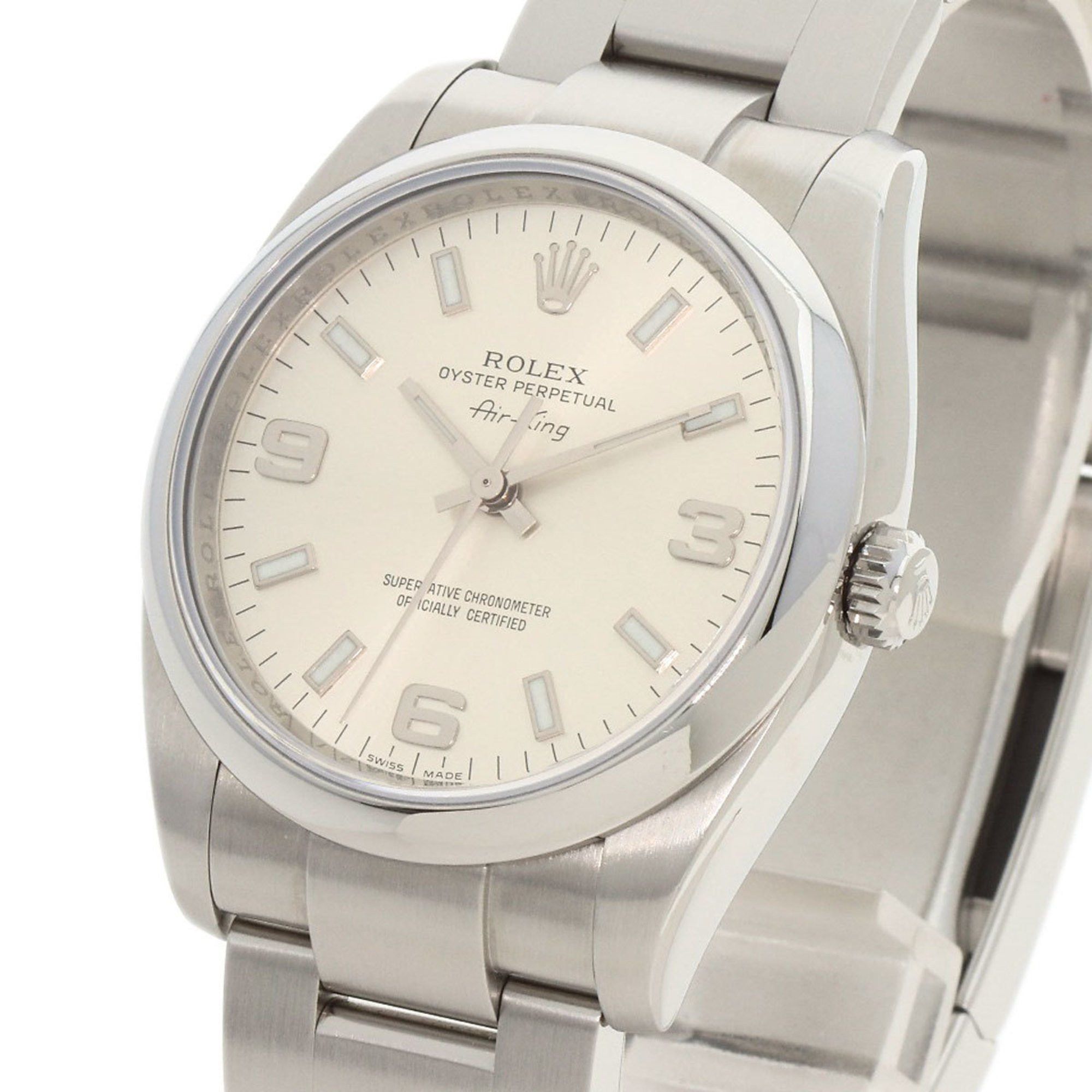 Rolex Rolex 114200 Air King Watch Stainless Steel SS Men's ROLEX Size ONE SIZE - 3 Thumbnail
