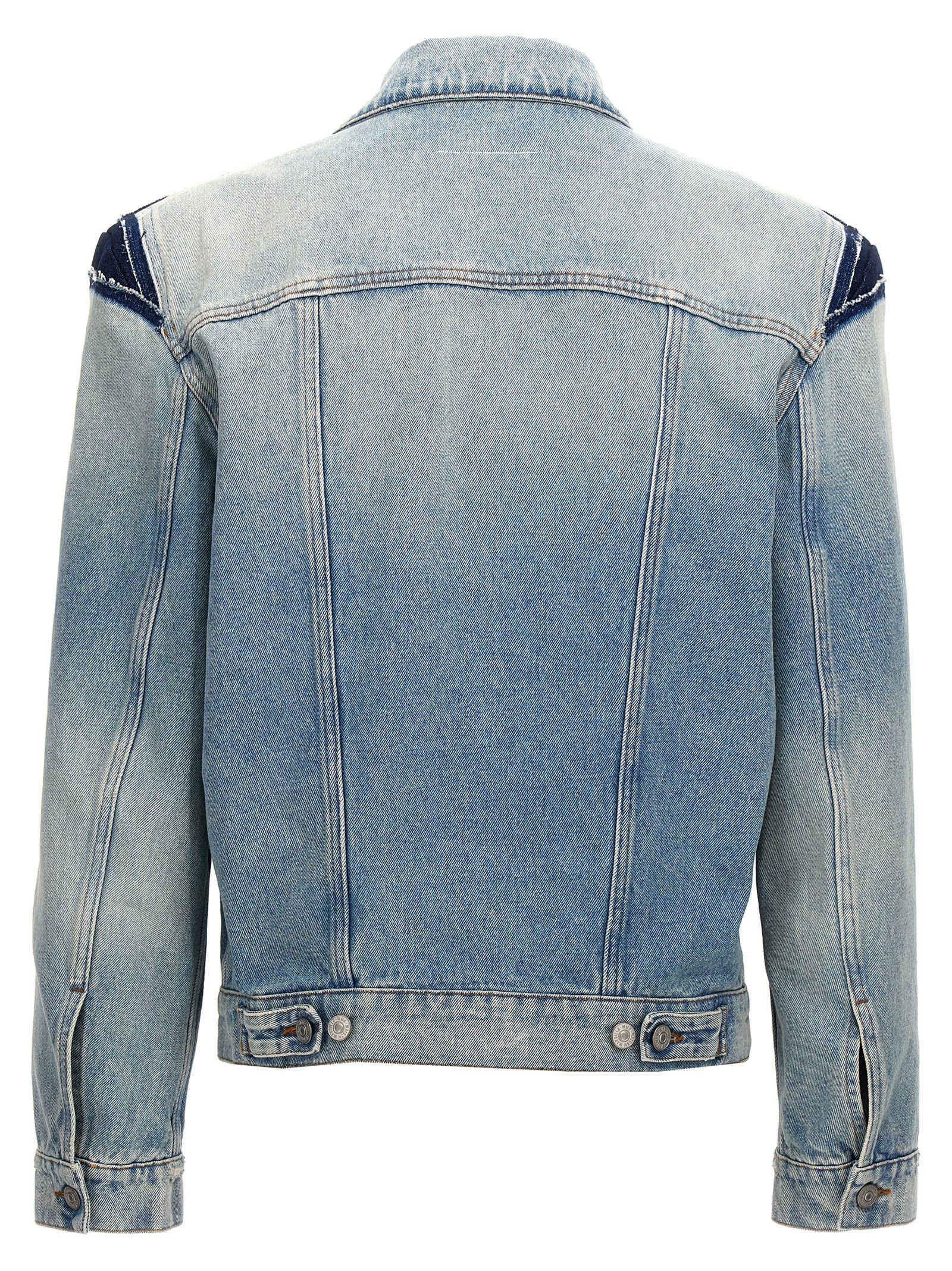Maison Margiela Denim Jacket With Used Effect Size US M / EU 48-50 / 2 - 2 Thumbnail