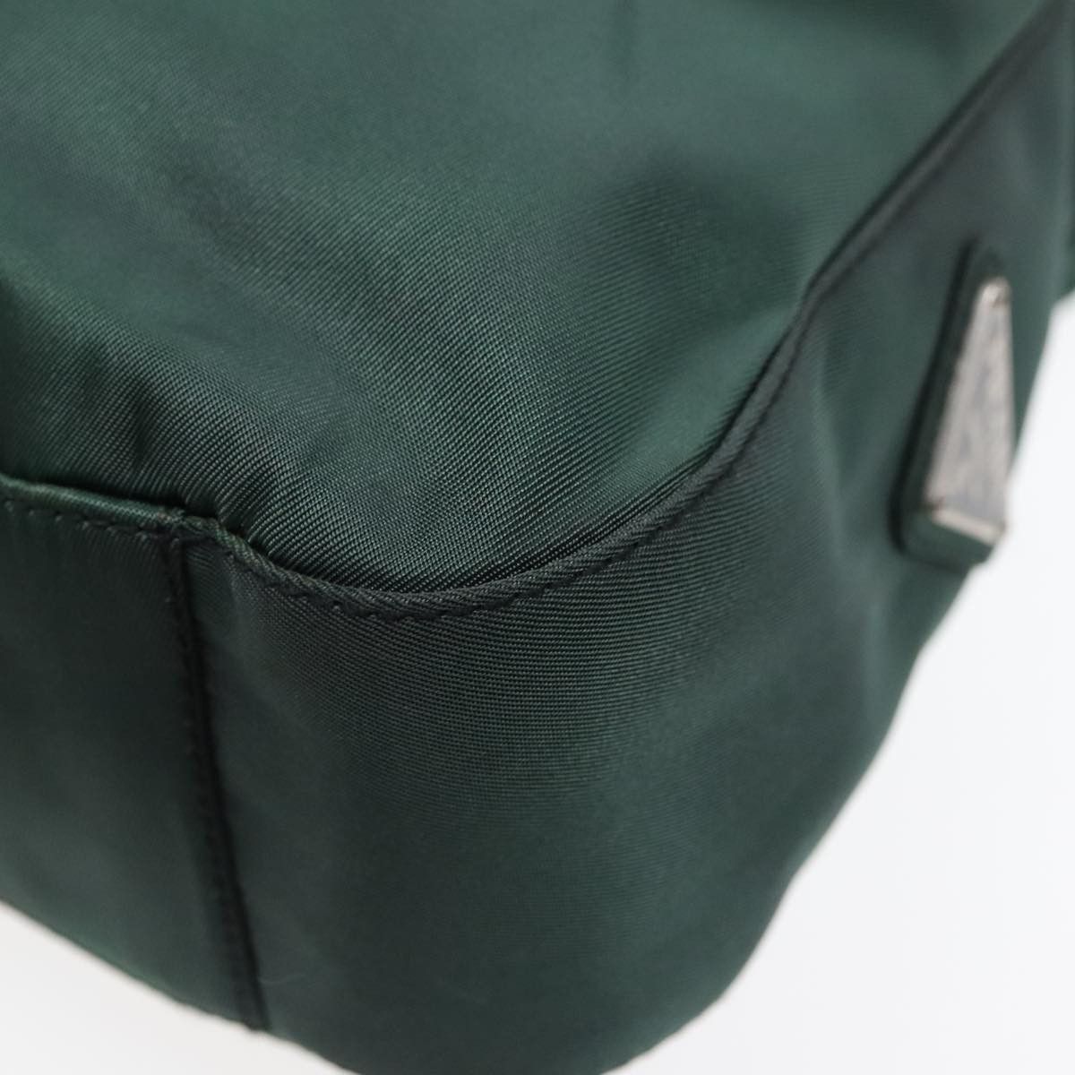 Prada Tessuto Green Synthetic Shoulder Bag (Pre-Owned) Size ONE SIZE - 17 Thumbnail