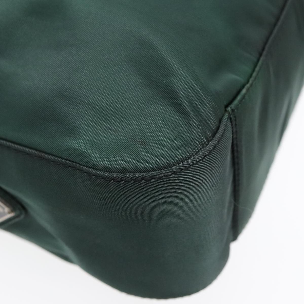 Prada Tessuto Green Synthetic Shoulder Bag (Pre-Owned) Size ONE SIZE - 16 Thumbnail