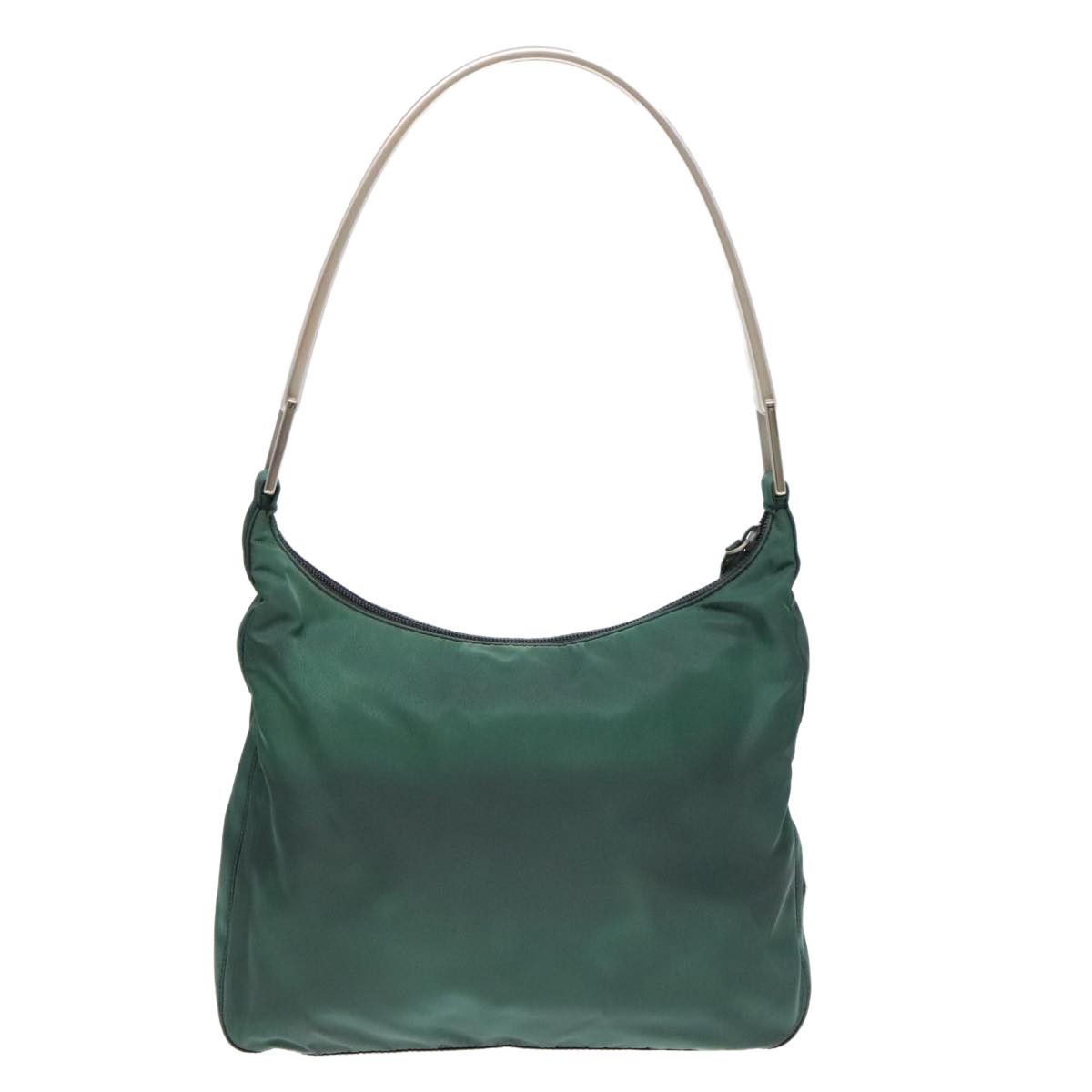 Prada Tessuto Green Synthetic Shoulder Bag (Pre-Owned) Size ONE SIZE - 2 Thumbnail