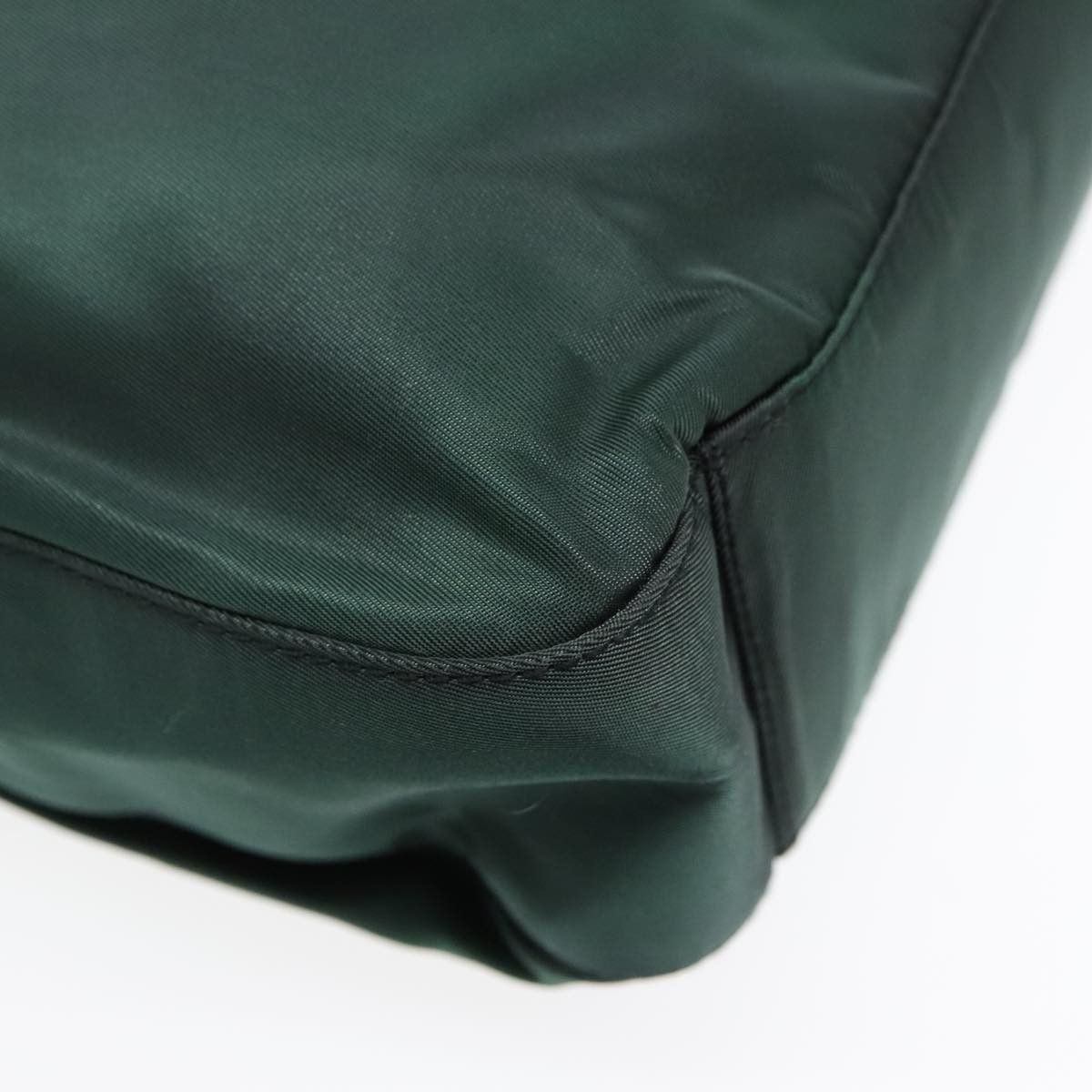 Prada Tessuto Green Synthetic Shoulder Bag (Pre-Owned) Size ONE SIZE - 18 Thumbnail