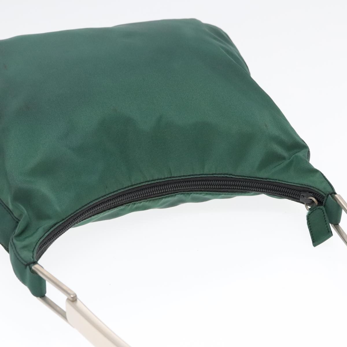 Prada Tessuto Green Synthetic Shoulder Bag (Pre-Owned) Size ONE SIZE - 13 Thumbnail