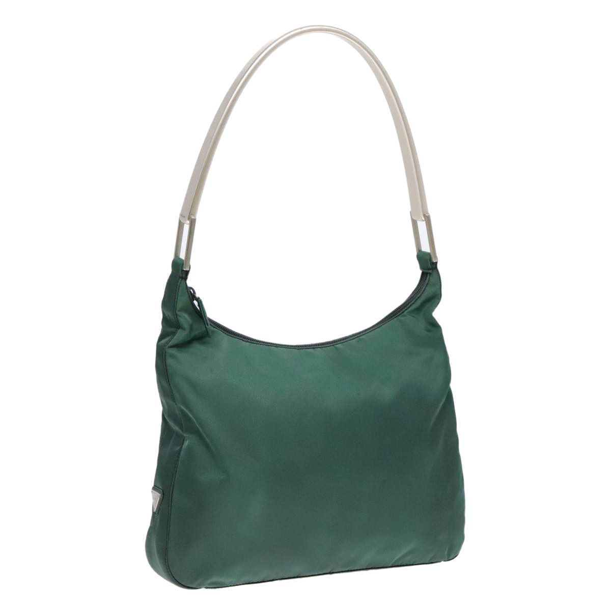 Prada Tessuto Green Synthetic Shoulder Bag (Pre-Owned) Size ONE SIZE - 12 Thumbnail