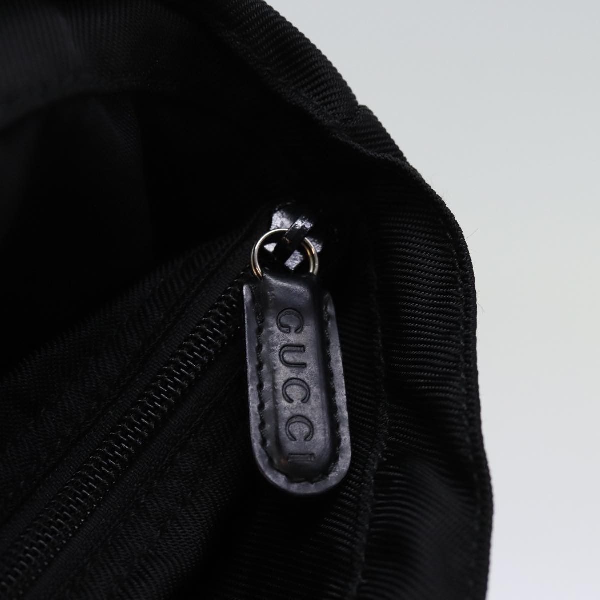 Gucci Bamboo Black Synthetic Handbag (Pre-Owned) Size ONE SIZE - 11 Thumbnail