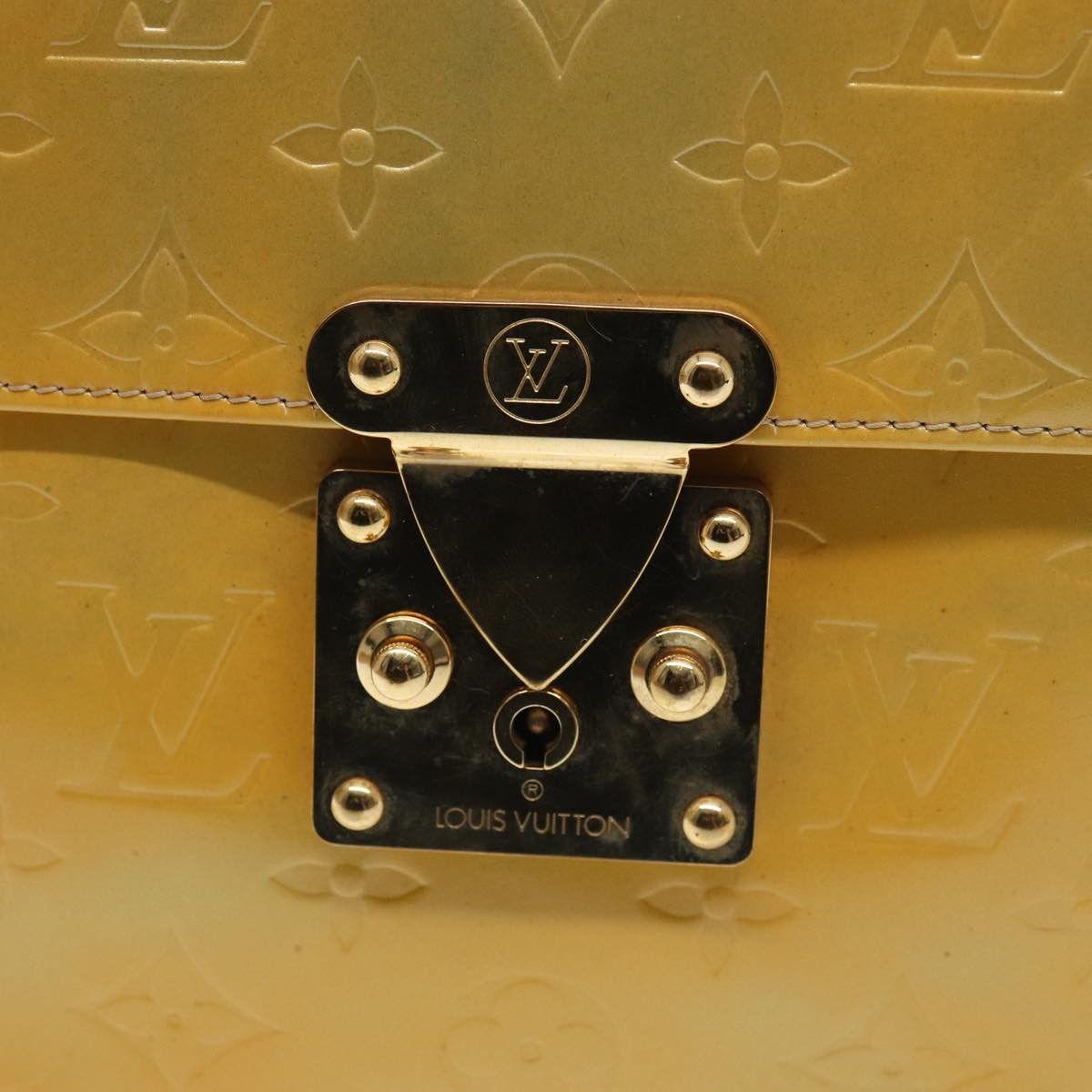 Louis Vuitton Spring Street Camel Patent Leather Handbag (Pre-Owned) Size ONE SIZE - 7 Thumbnail