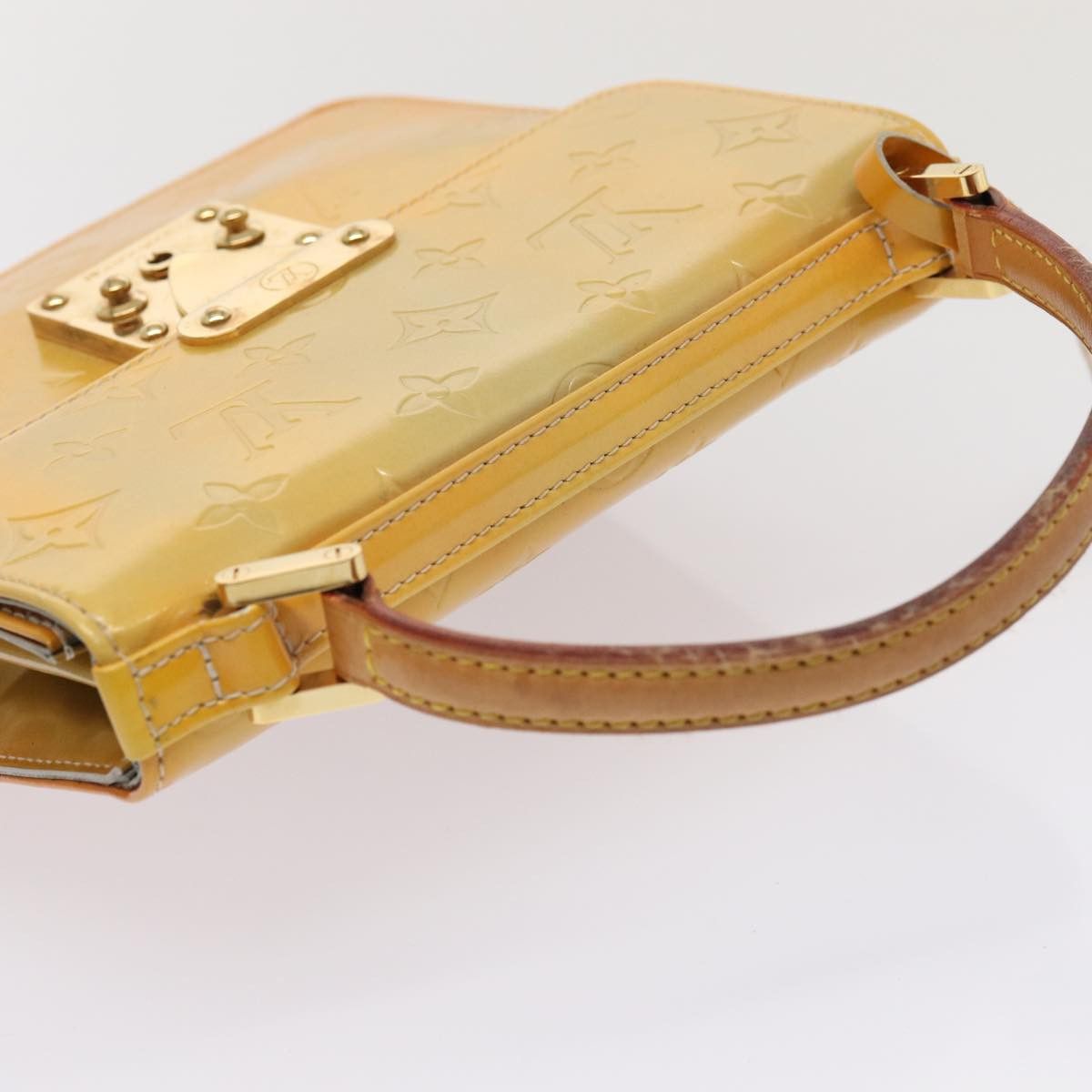 Louis Vuitton Spring Street Camel Patent Leather Handbag (Pre-Owned) Size ONE SIZE - 12 Thumbnail
