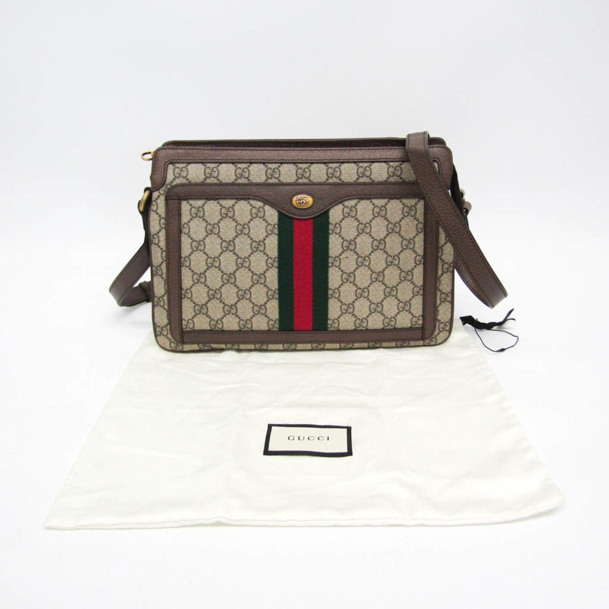 Gucci Soho Beige Canvas Shoulder Bag (Pre-Owned) Size ONE SIZE - 10 Thumbnail