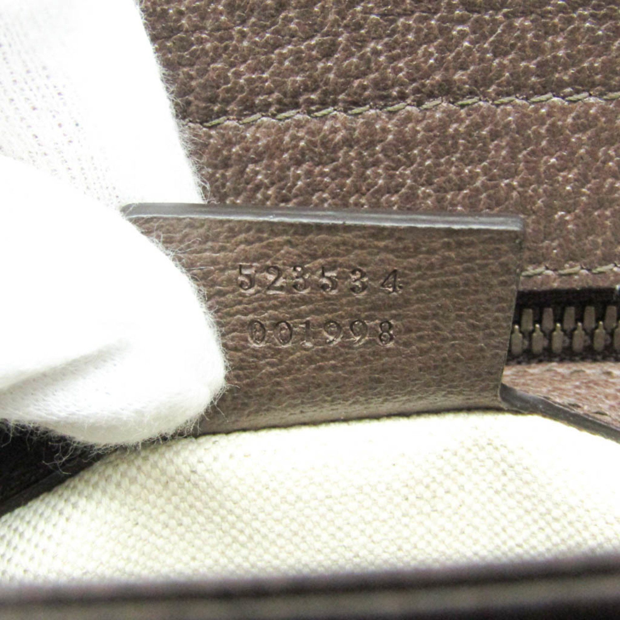 Gucci Soho Beige Canvas Shoulder Bag (Pre-Owned) Size ONE SIZE - 7 Thumbnail