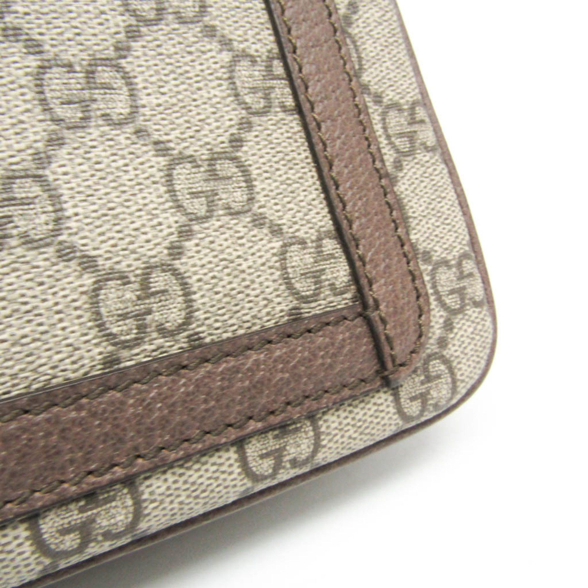 Gucci Soho Beige Canvas Shoulder Bag (Pre-Owned) Size ONE SIZE - 11 Thumbnail