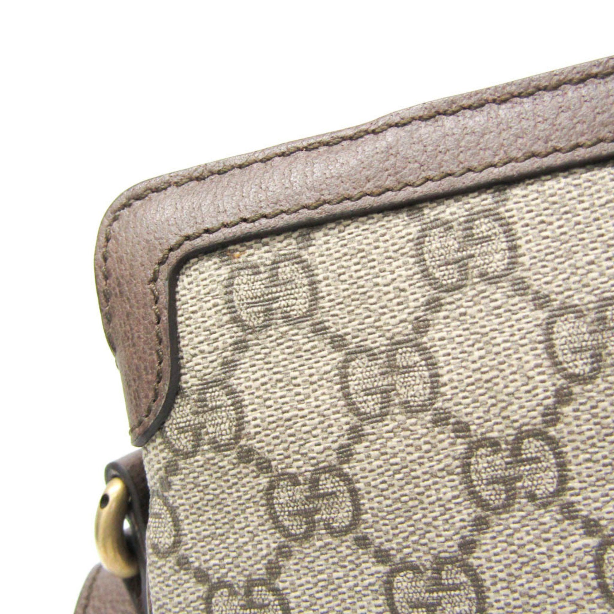 Gucci Soho Beige Canvas Shoulder Bag (Pre-Owned) Size ONE SIZE - 14 Thumbnail