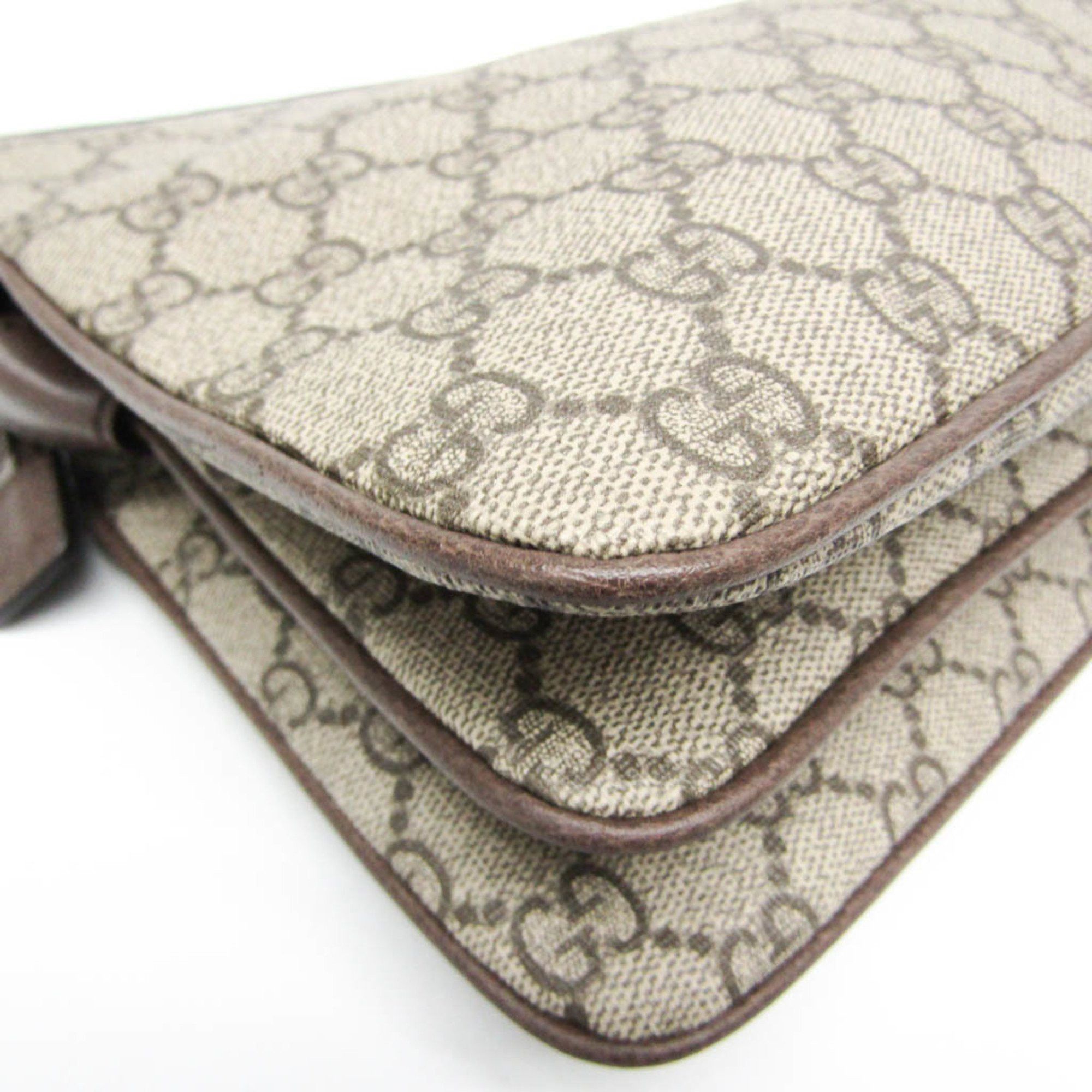 Gucci Soho Beige Canvas Shoulder Bag (Pre-Owned) Size ONE SIZE - 4 Thumbnail