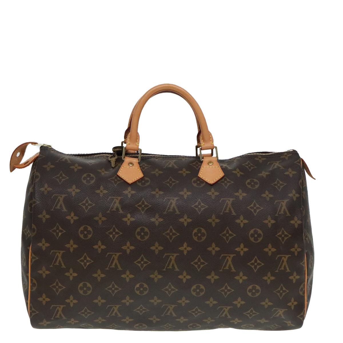 Louis Vuitton Speedy 40 Brown Canvas Handbag (Pre-Owned) Size ONE SIZE - 2 Thumbnail