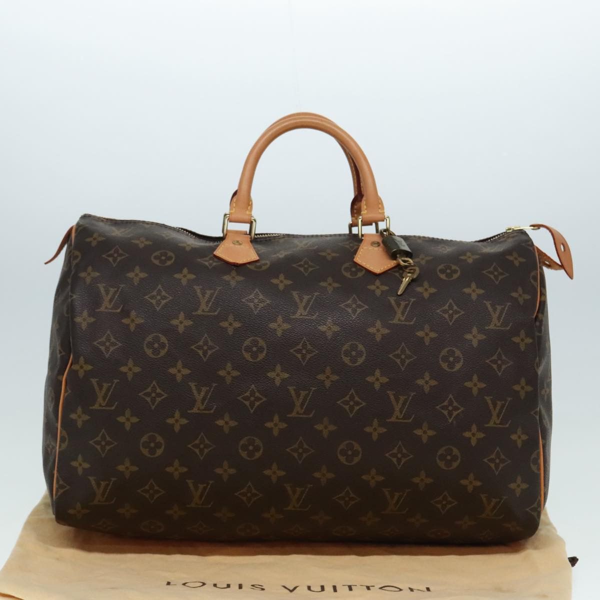Louis Vuitton Speedy 40 Brown Canvas Handbag (Pre-Owned) Size ONE SIZE - 14 Thumbnail