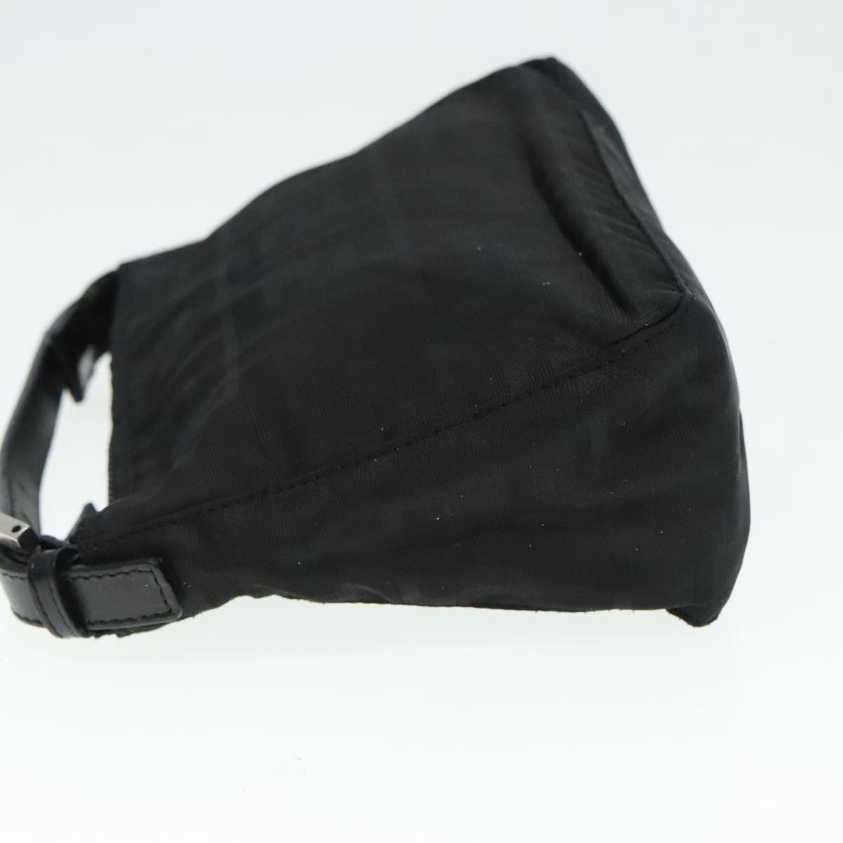 Fendi Black Canvas Handbag (Pre-Owned) Size ONE SIZE - 3 Thumbnail