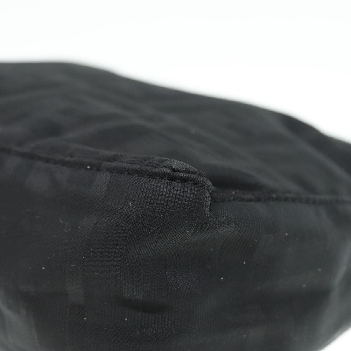 Fendi Black Canvas Handbag (Pre-Owned) Size ONE SIZE - 8 Thumbnail