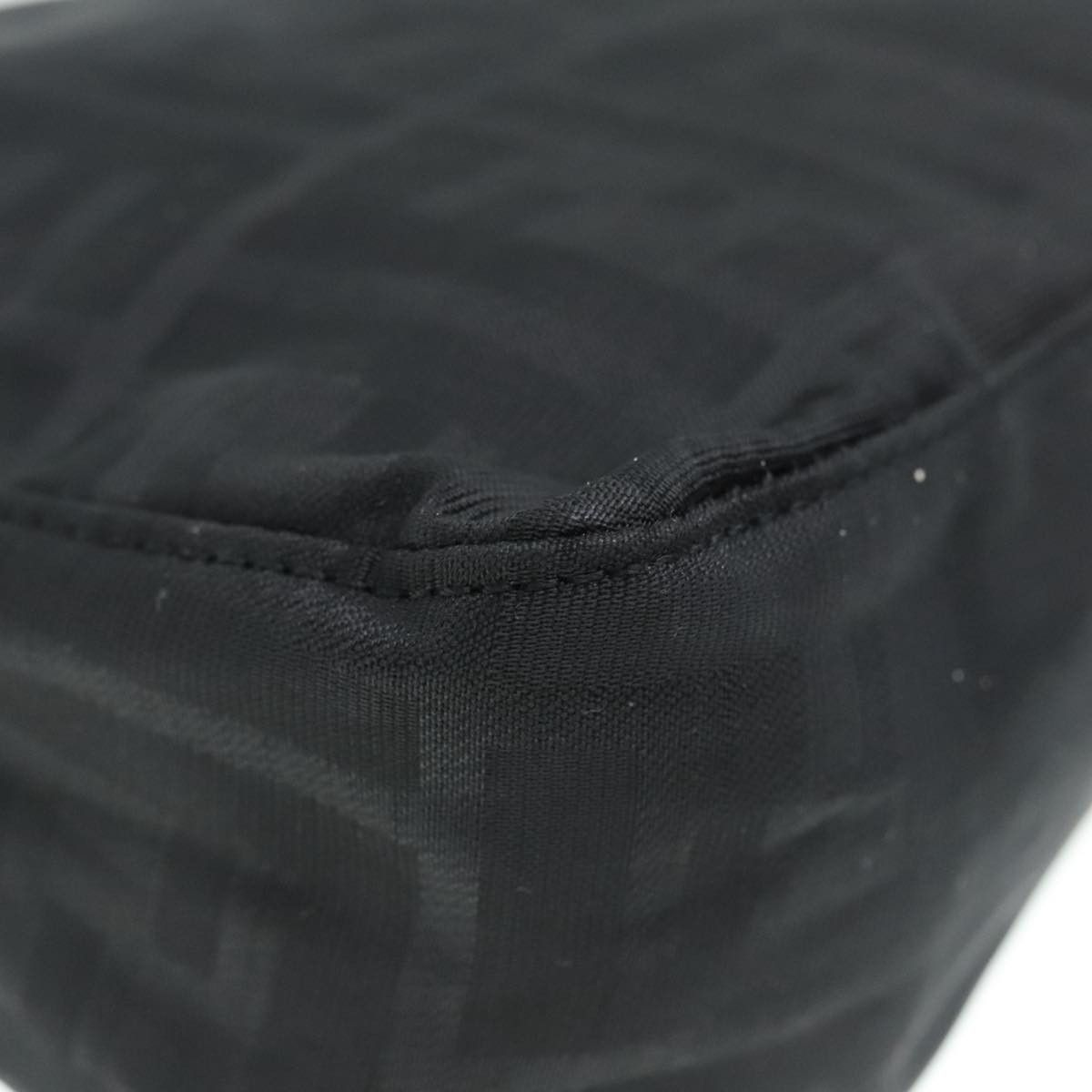 Fendi Black Canvas Handbag (Pre-Owned) Size ONE SIZE - 9 Thumbnail