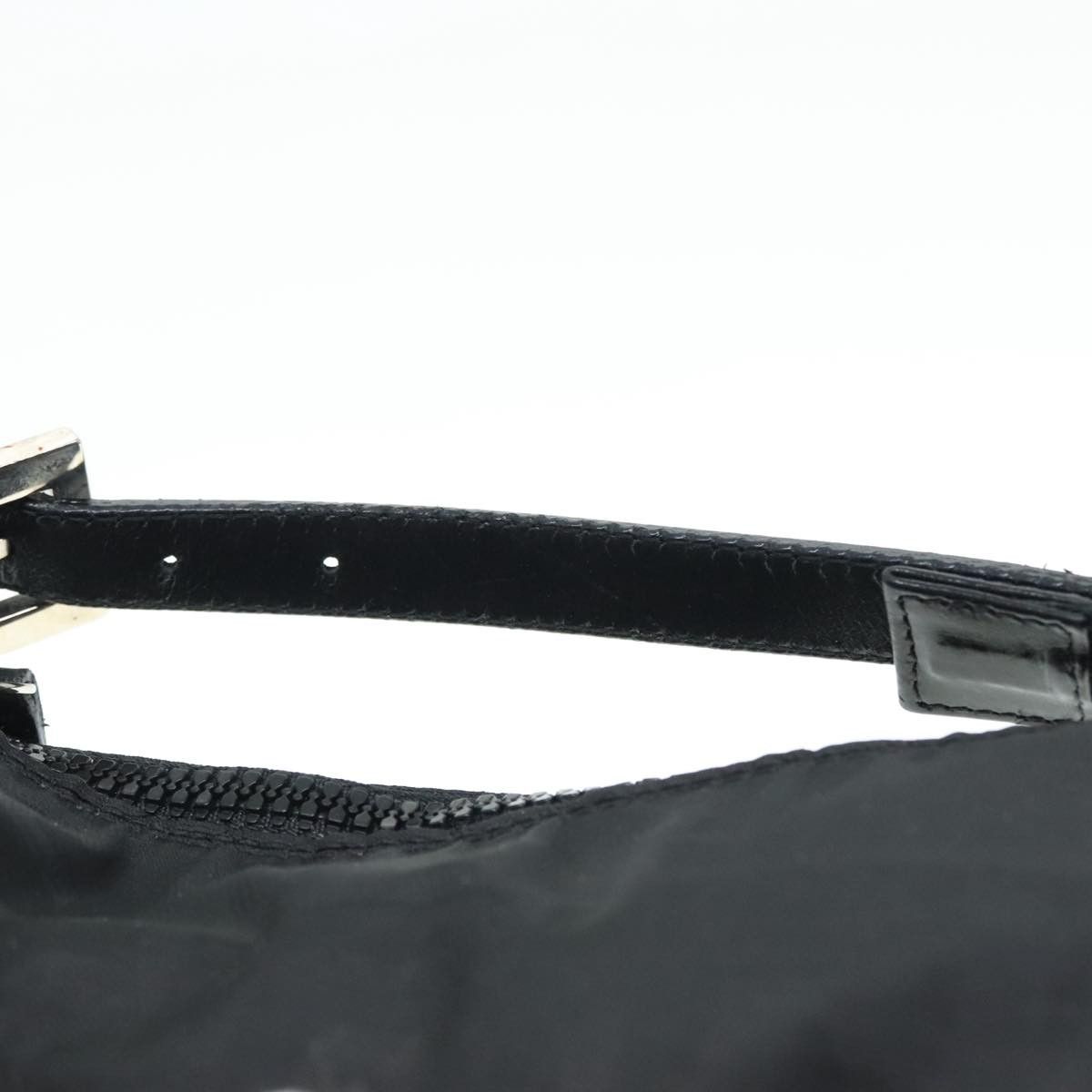 Fendi Black Canvas Handbag (Pre-Owned) Size ONE SIZE - 17 Thumbnail