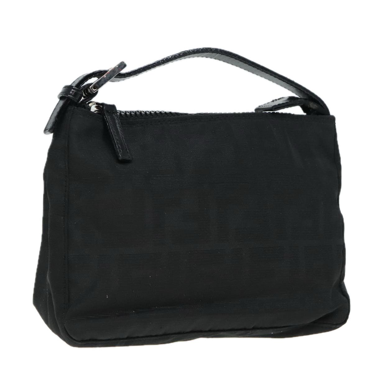 Fendi Black Canvas Handbag (Pre-Owned) Size ONE SIZE - 15 Thumbnail