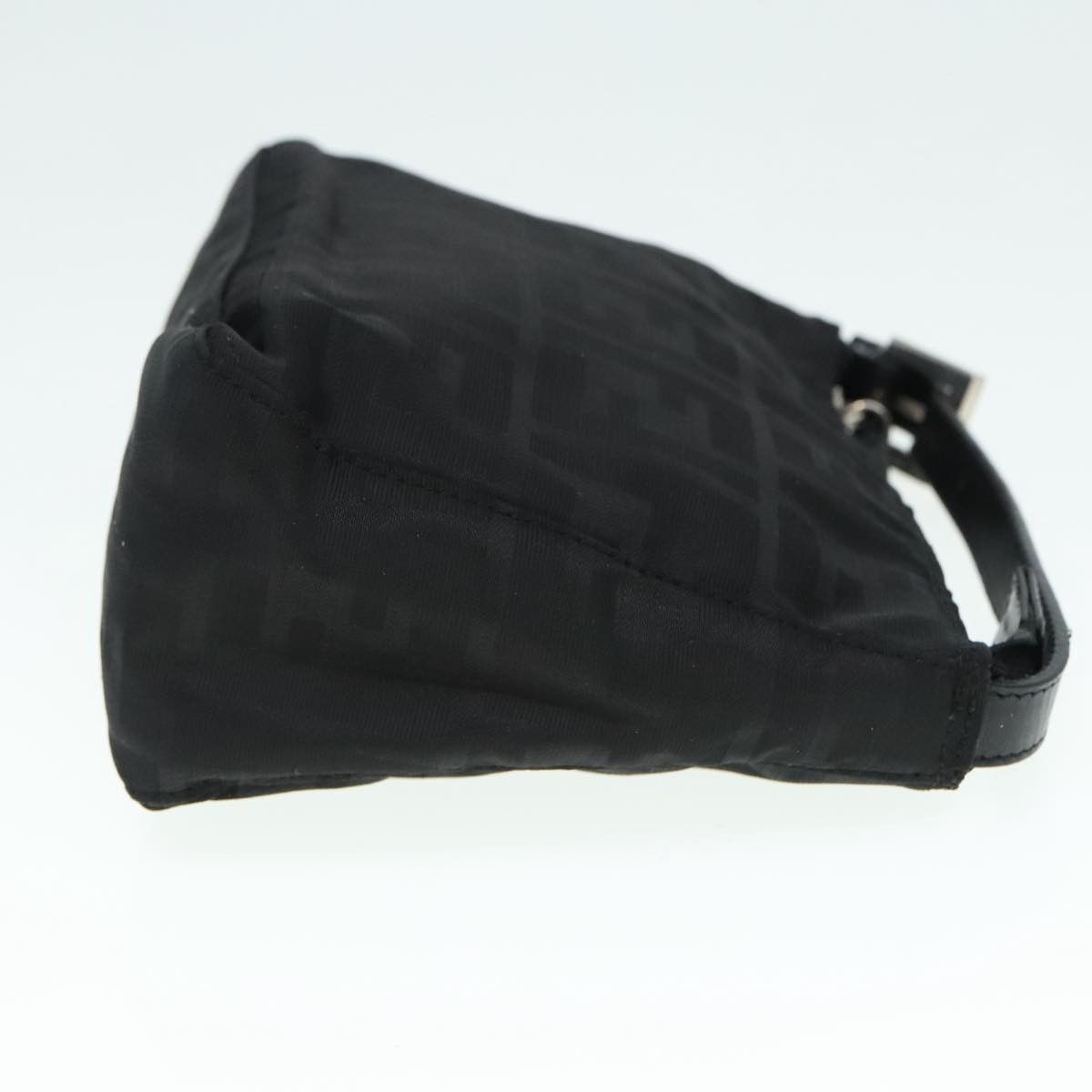 Fendi Black Canvas Handbag (Pre-Owned) Size ONE SIZE - 4 Thumbnail