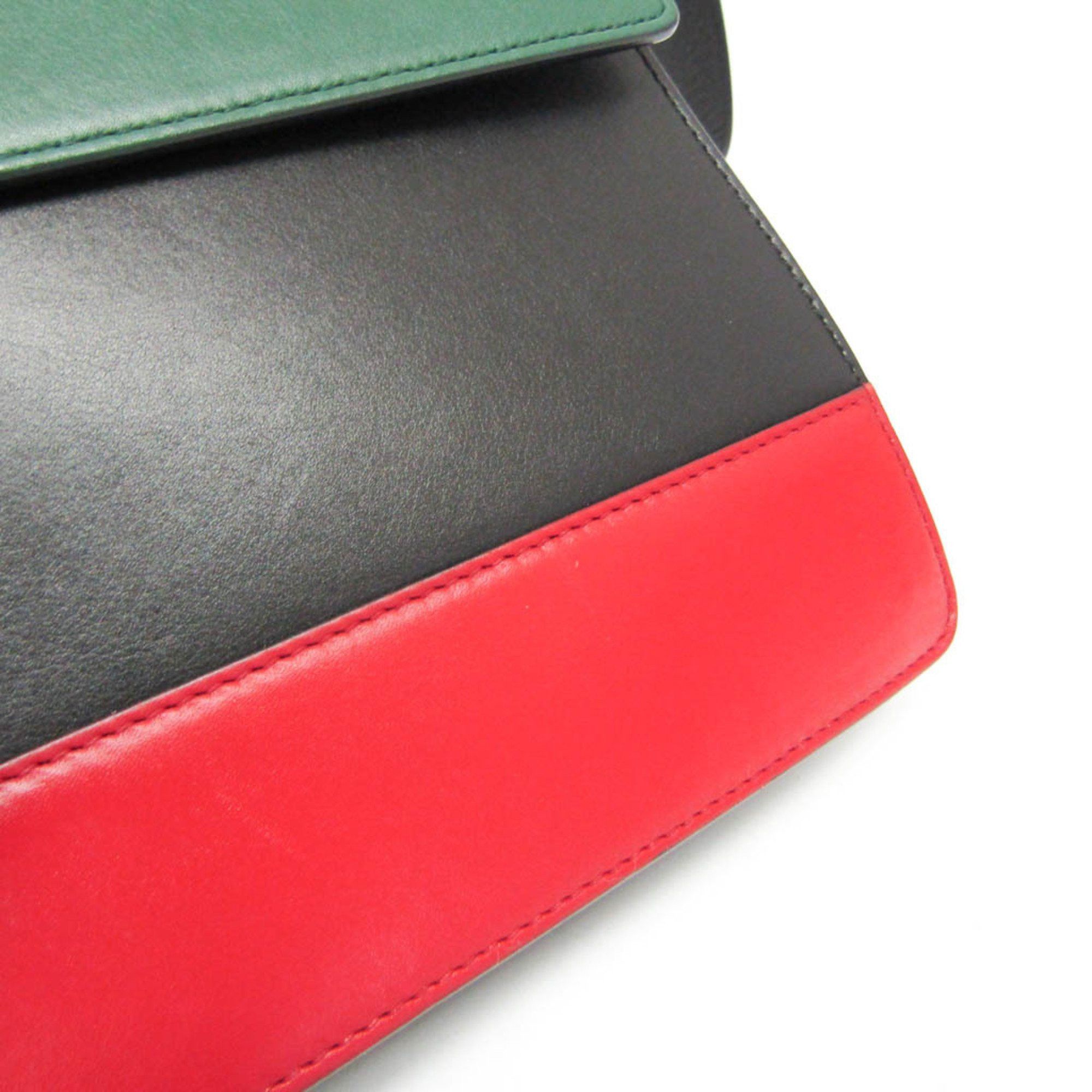 Gucci Bamboo Multicolour Leather Shoulder Bag (Pre-Owned) Size ONE SIZE - 13 Thumbnail