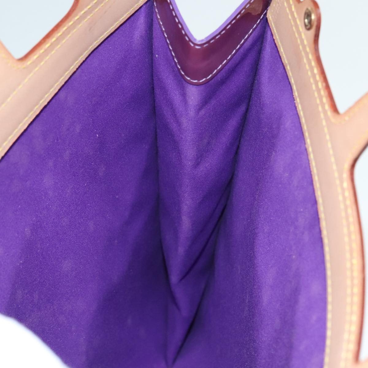 Louis Vuitton Stanton Purple Patent Leather Tote Bag (Pre-Owned) Size ONE SIZE - 19 Thumbnail