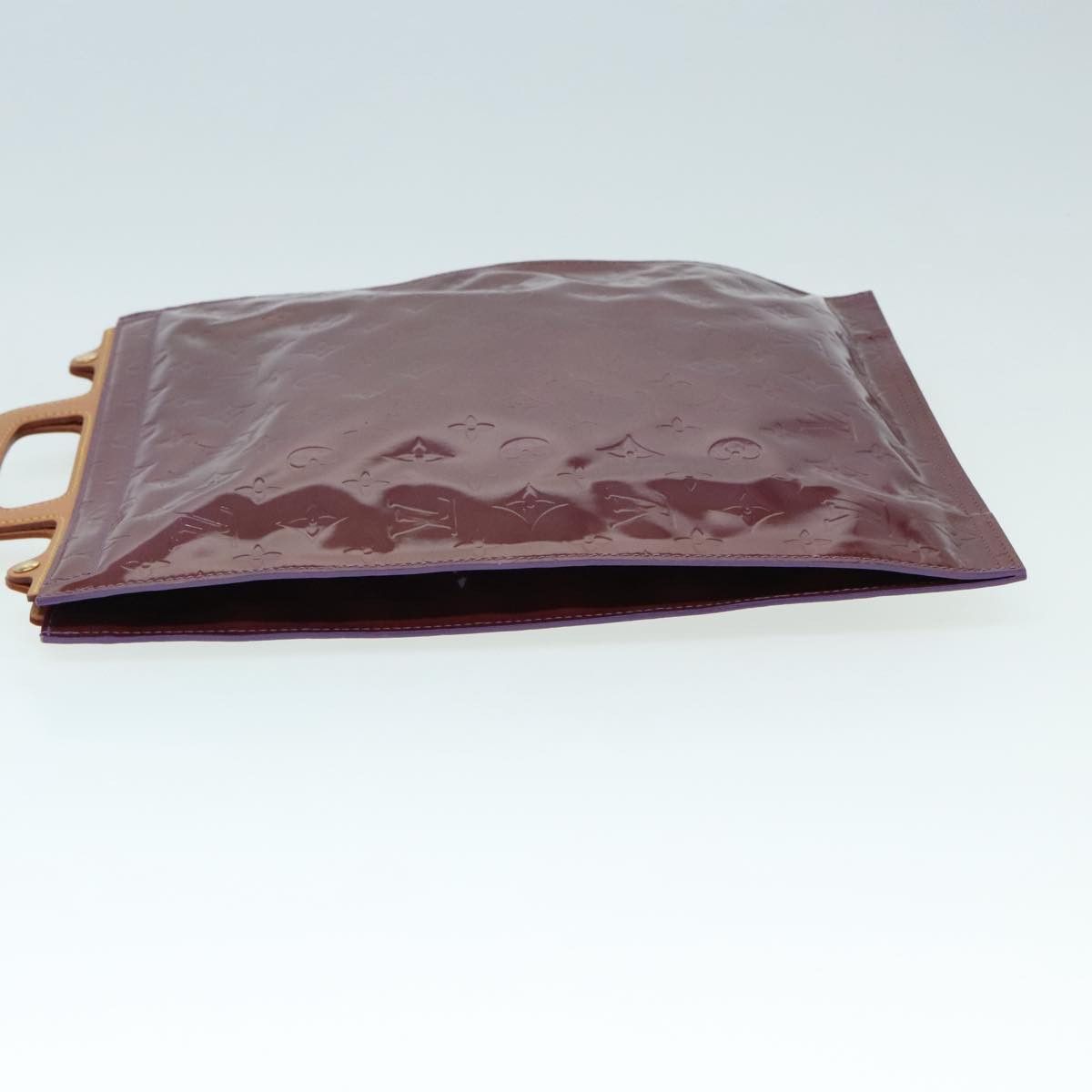 Louis Vuitton Stanton Purple Patent Leather Tote Bag (Pre-Owned) Size ONE SIZE - 4 Thumbnail