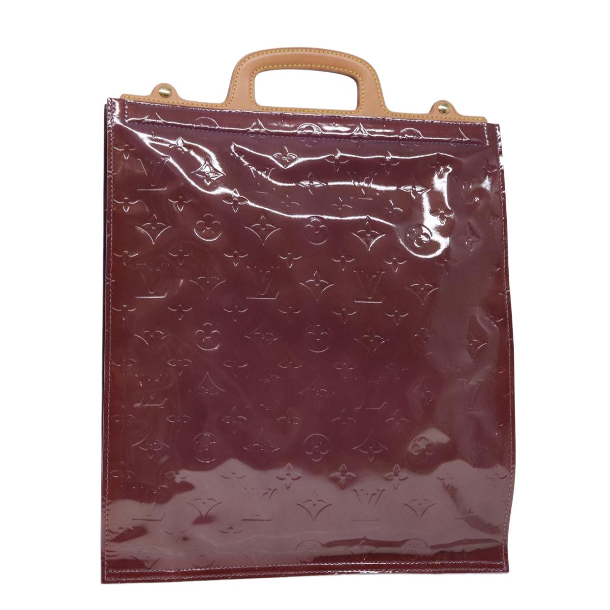 Louis Vuitton Stanton Purple Patent Leather Tote Bag (Pre-Owned) Size ONE SIZE - 15 Thumbnail