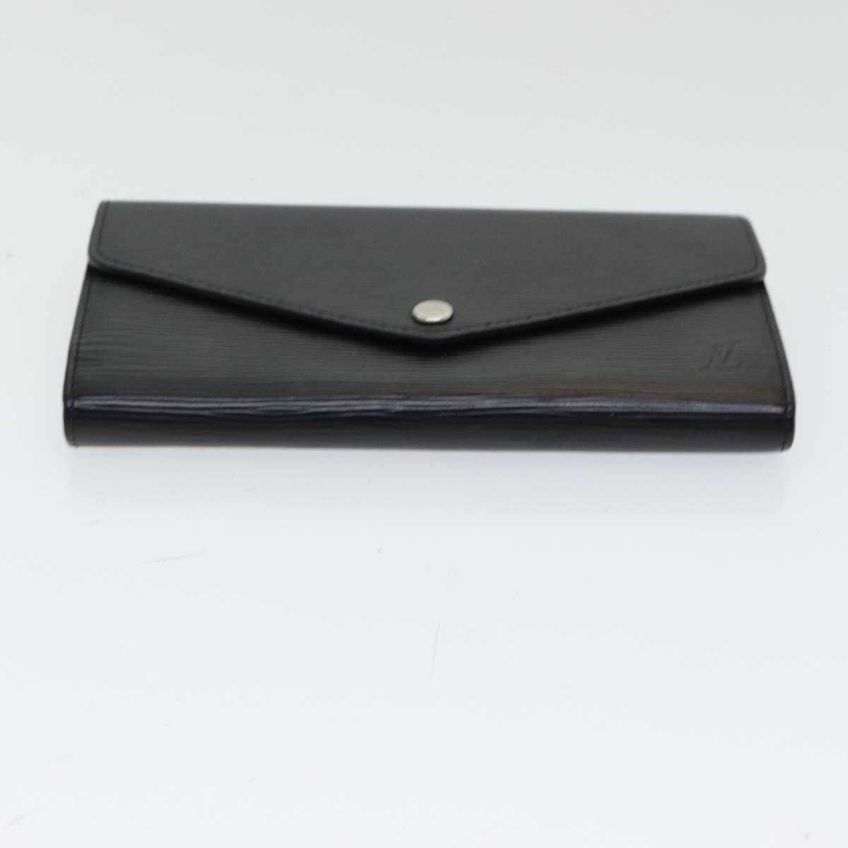 Louis Vuitton Sarah Black Leather Wallet (Pre-Owned) Size ONE SIZE - 6 Thumbnail