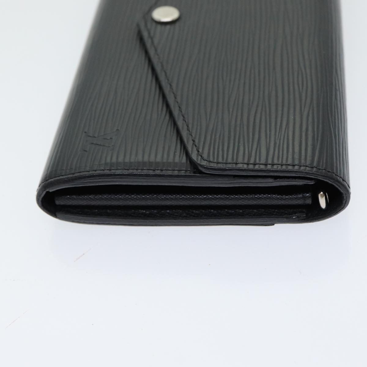 Louis Vuitton Sarah Black Leather Wallet (Pre-Owned) Size ONE SIZE - 4 Thumbnail