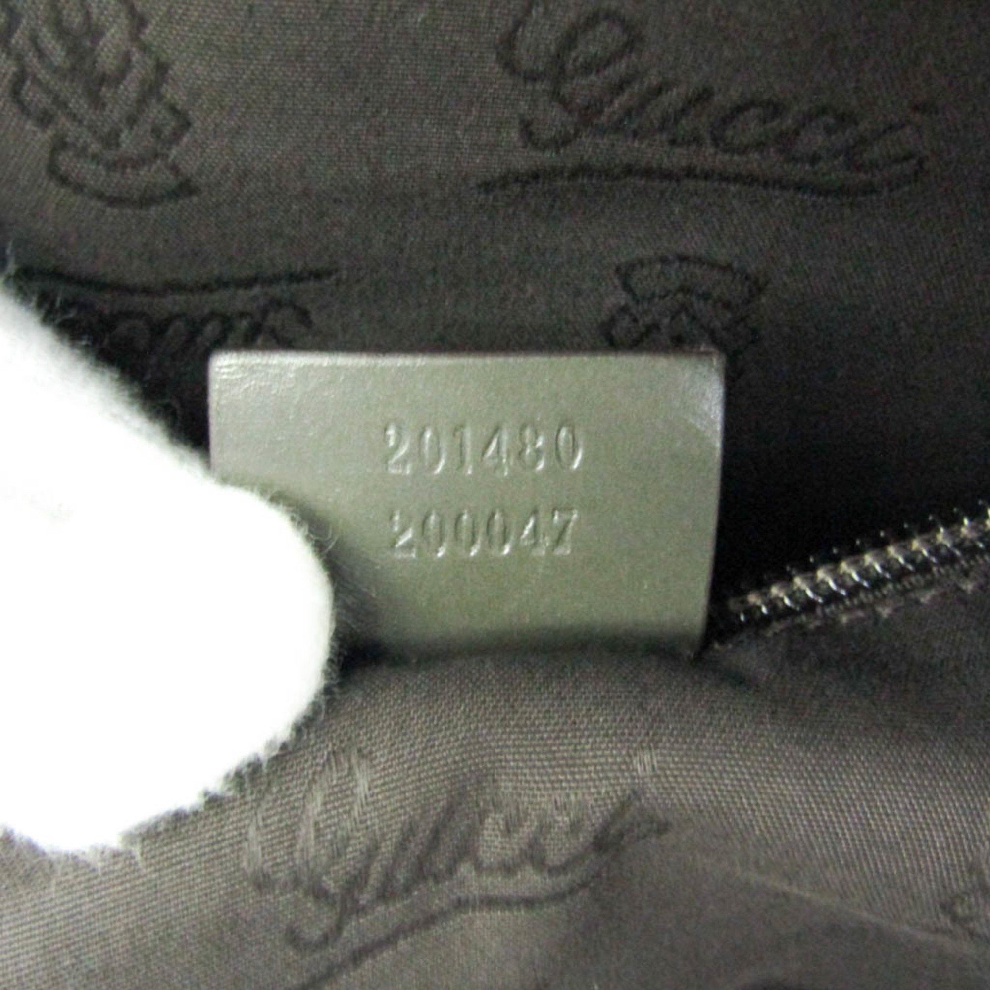 Gucci Gg Imprimé Khaki Canvas Briefcase Bag (Pre-Owned) Size ONE SIZE - 20 Thumbnail