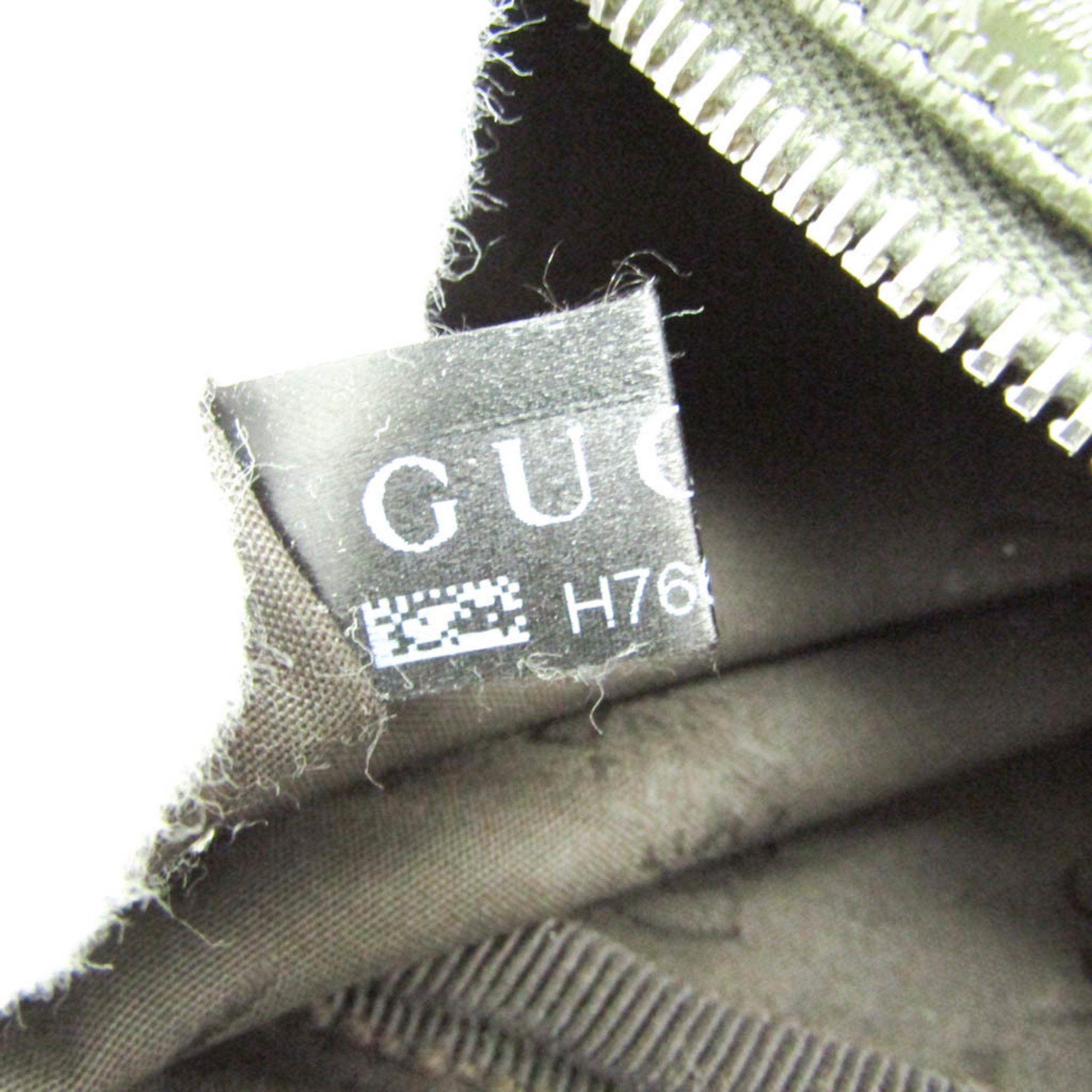 Gucci Gg Imprimé Khaki Canvas Briefcase Bag (Pre-Owned) Size ONE SIZE - 13 Thumbnail