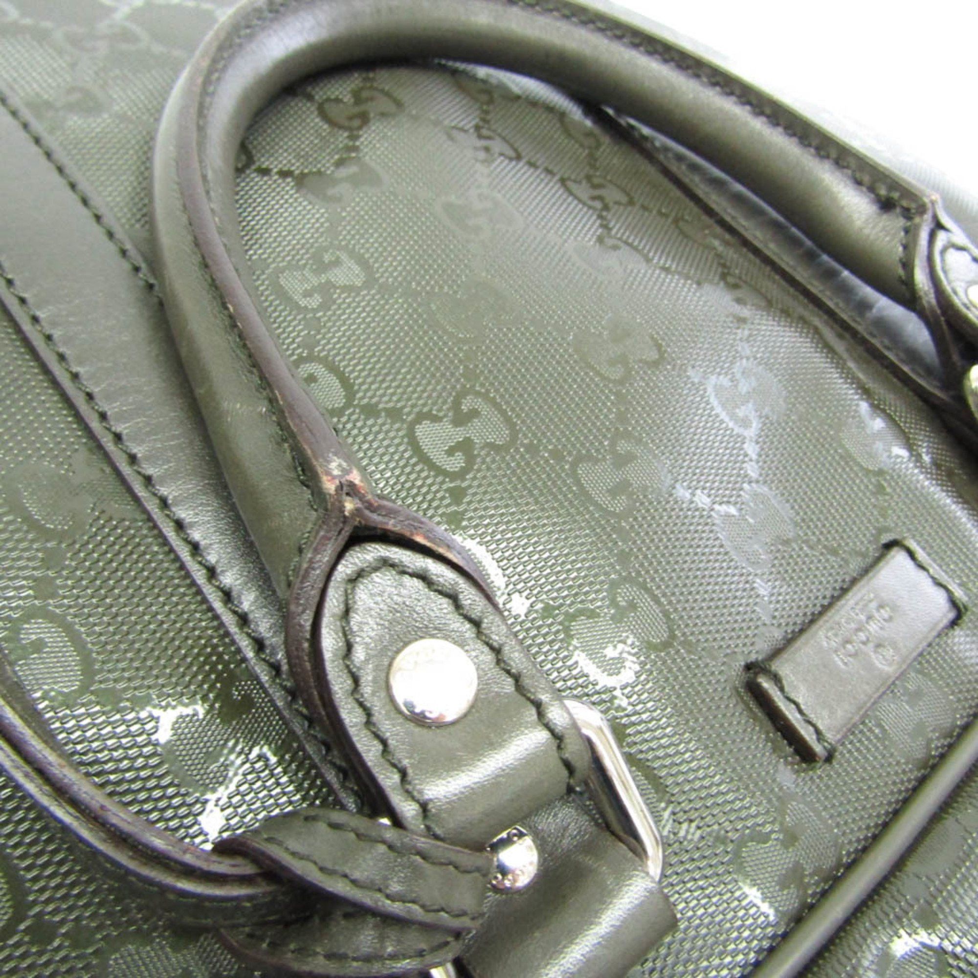 Gucci Gg Imprimé Khaki Canvas Briefcase Bag (Pre-Owned) Size ONE SIZE - 17 Thumbnail