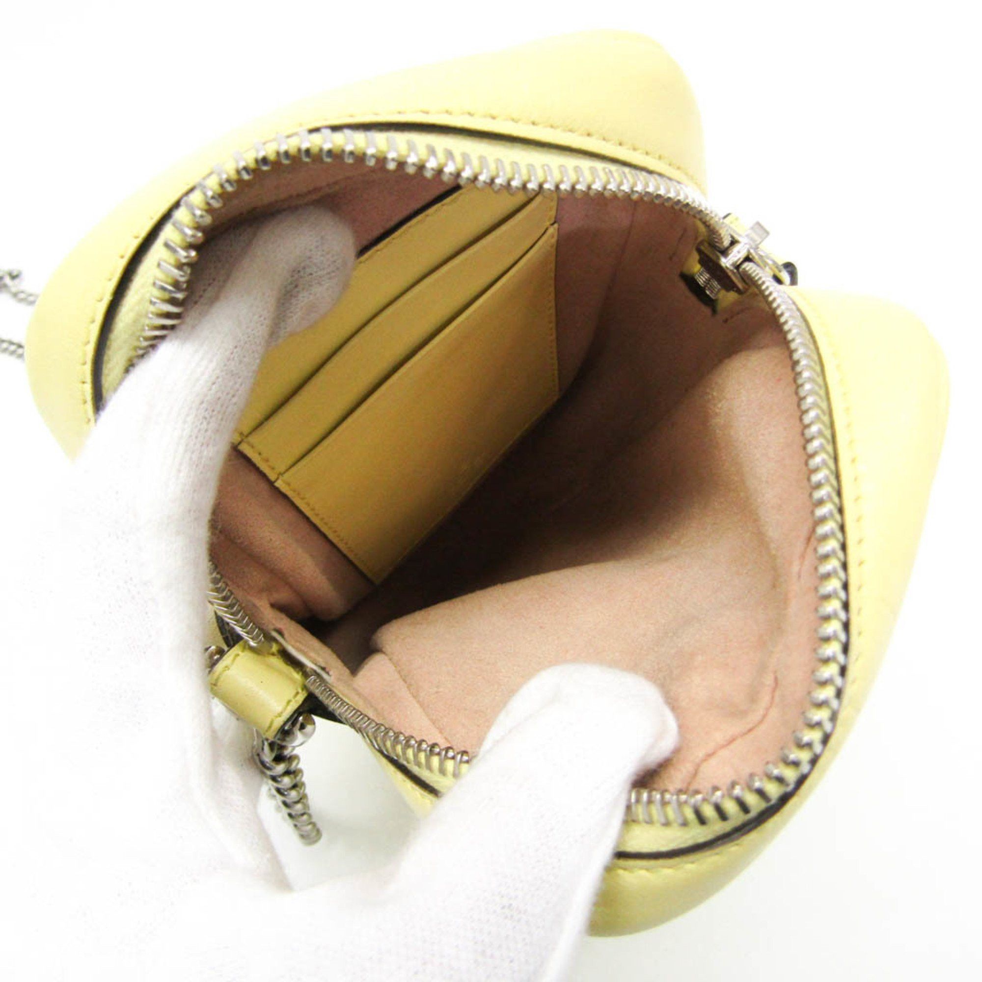 Gucci Marmont Yellow Leather Shoulder Bag (Pre-Owned) Size ONE SIZE - 6 Thumbnail