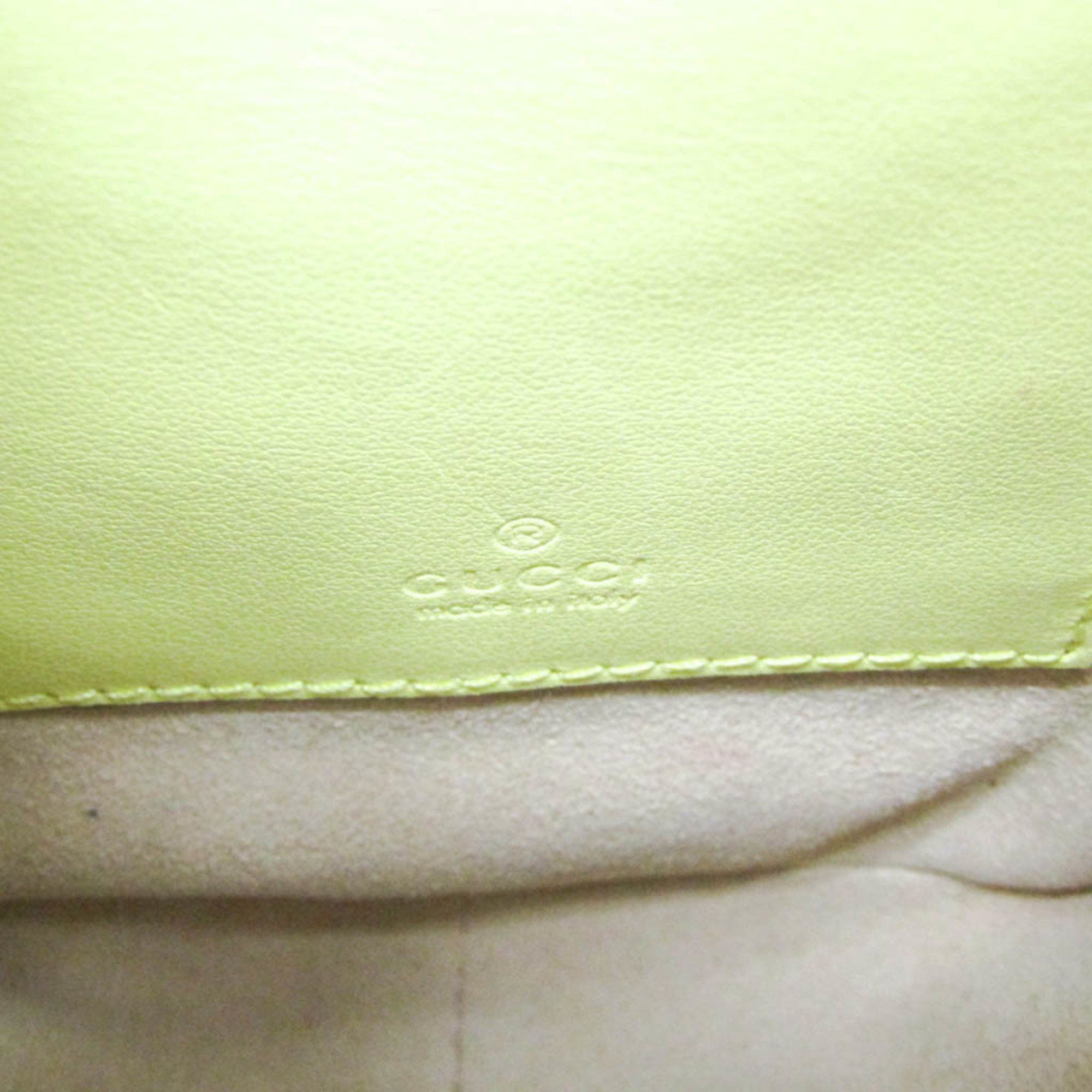 Gucci Marmont Yellow Leather Shoulder Bag (Pre-Owned) Size ONE SIZE - 14 Thumbnail