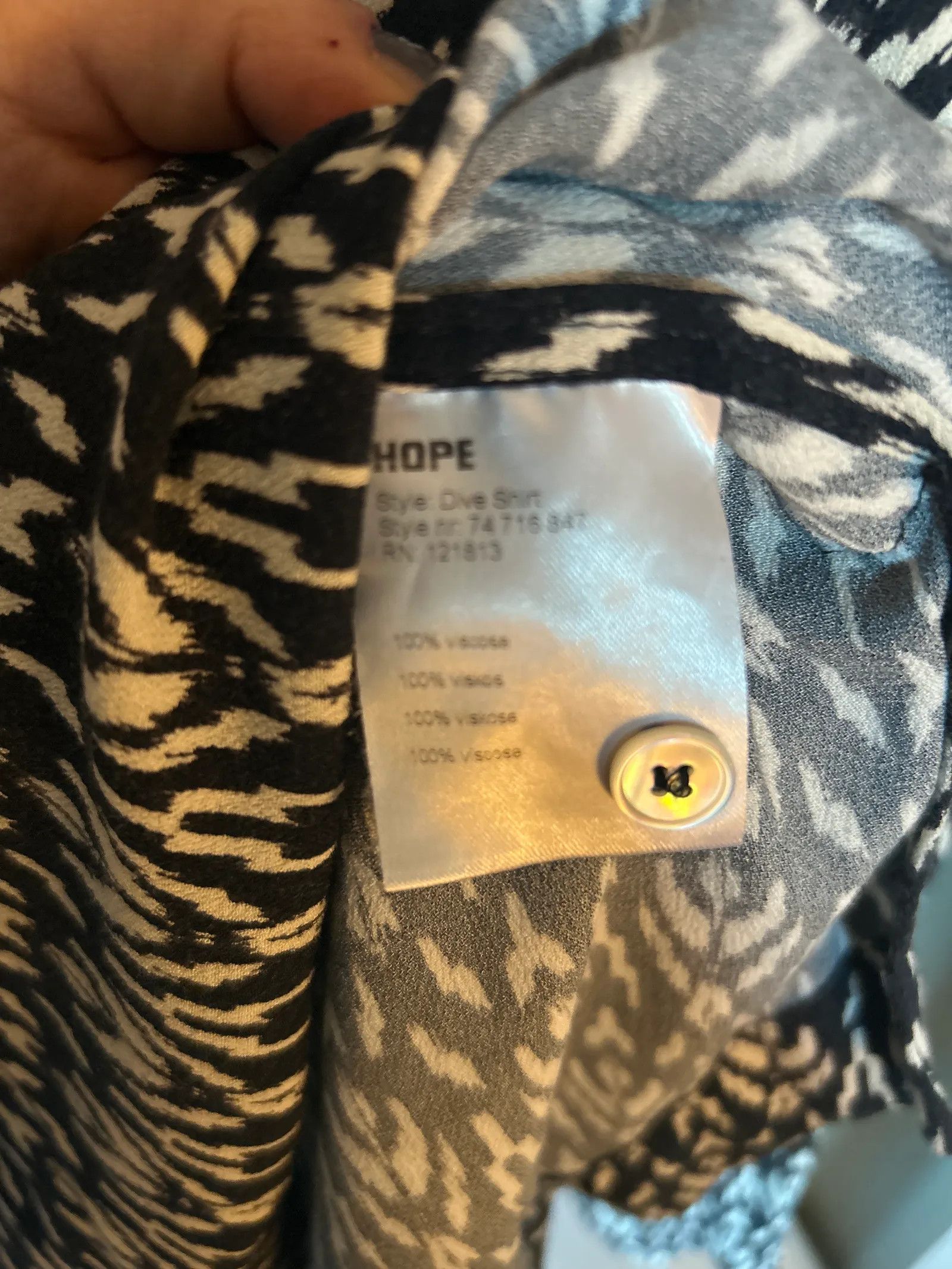 Hope Hope Dive shirt Blouse Size S / US 4 / IT 40 - 3 Thumbnail