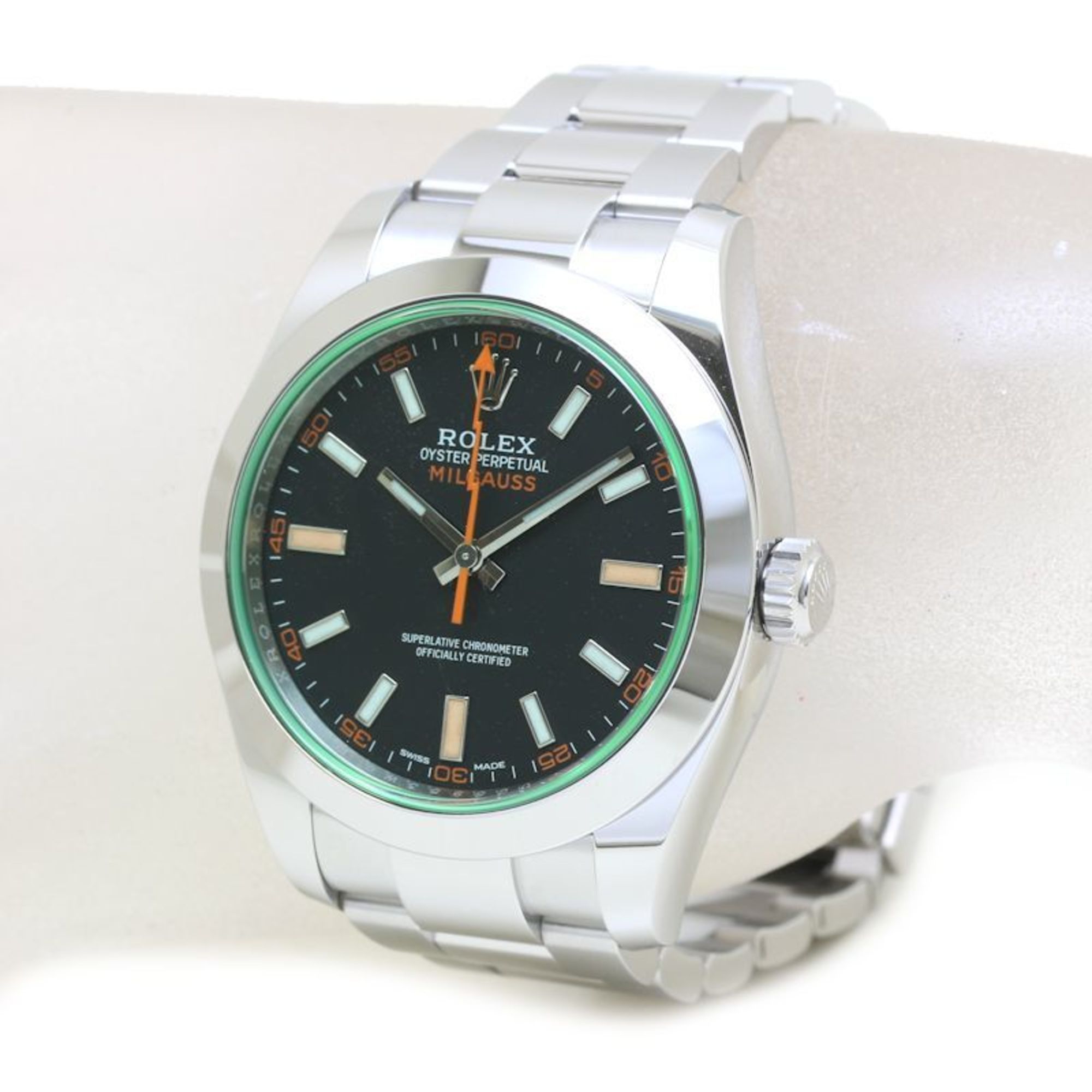 Rolex Rolex Milgauss 116400GV Random Number Stainless Steel Men's 39641 Watch Size ONE SIZE - 2 Thumbnail