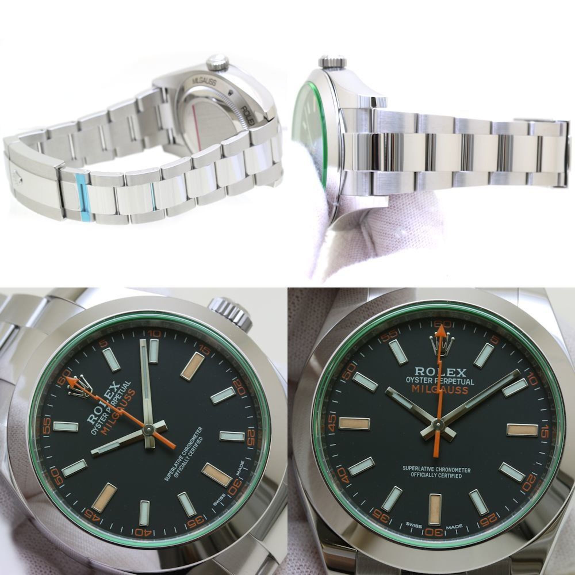 Rolex Rolex Milgauss 116400GV Random Number Stainless Steel Men's 39641 Watch Size ONE SIZE - 6 Thumbnail
