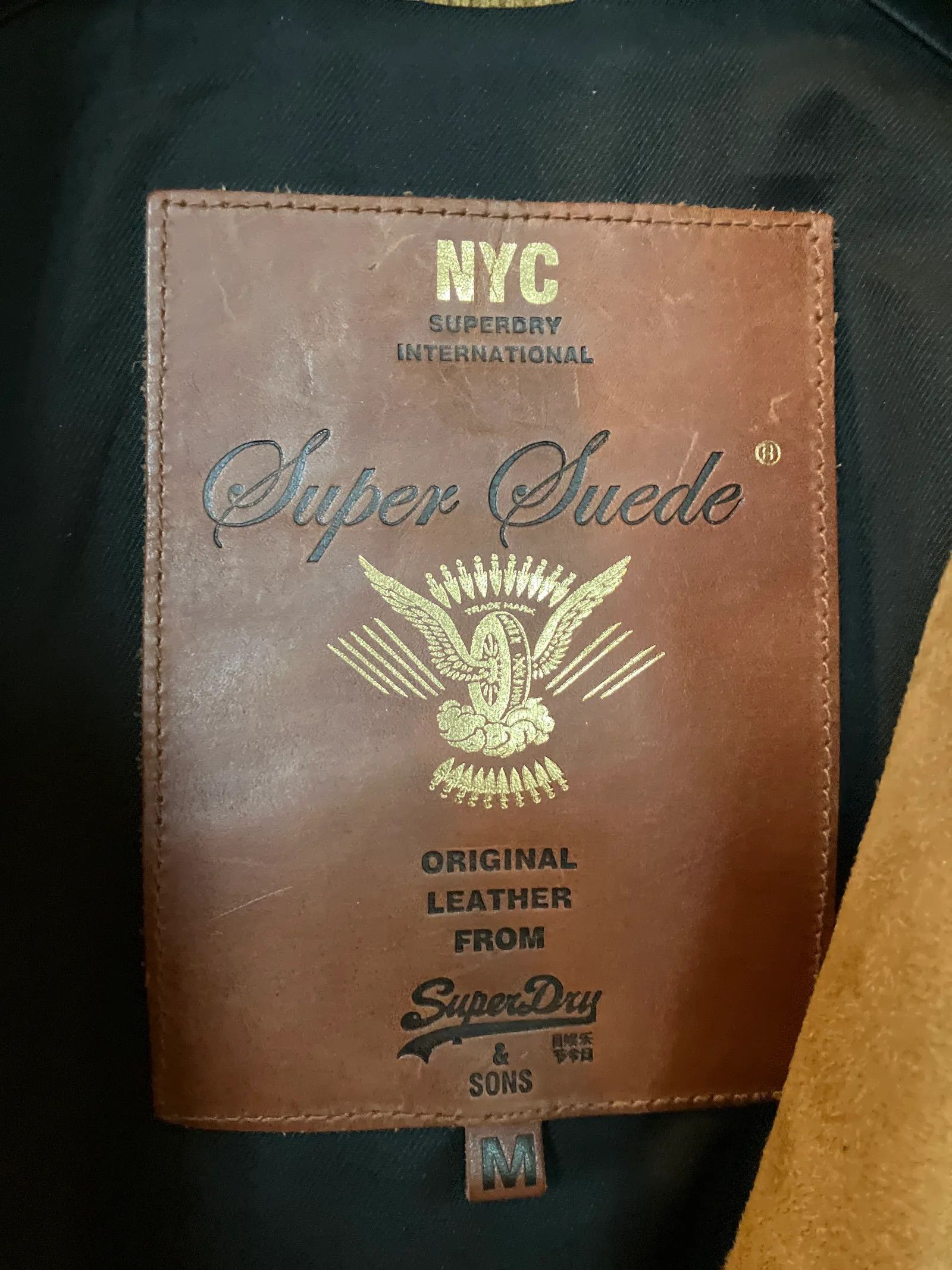 Superdry Superdry Hutch Leather Jacket Size US M / EU 48-50 / 2 - 2 Thumbnail