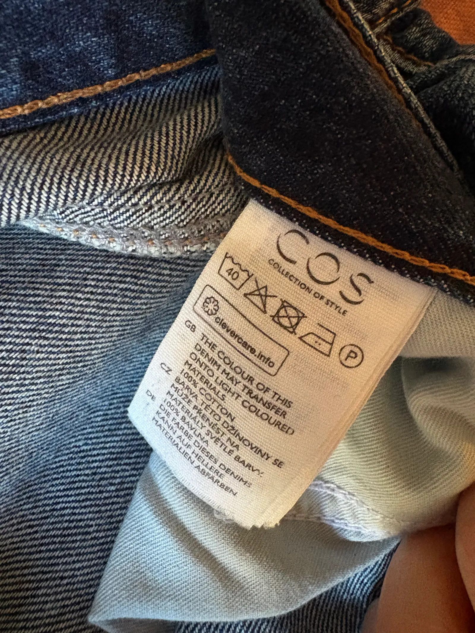 Cos Cos Jeans Size 38" / US 16 / IT 52 - 3 Thumbnail