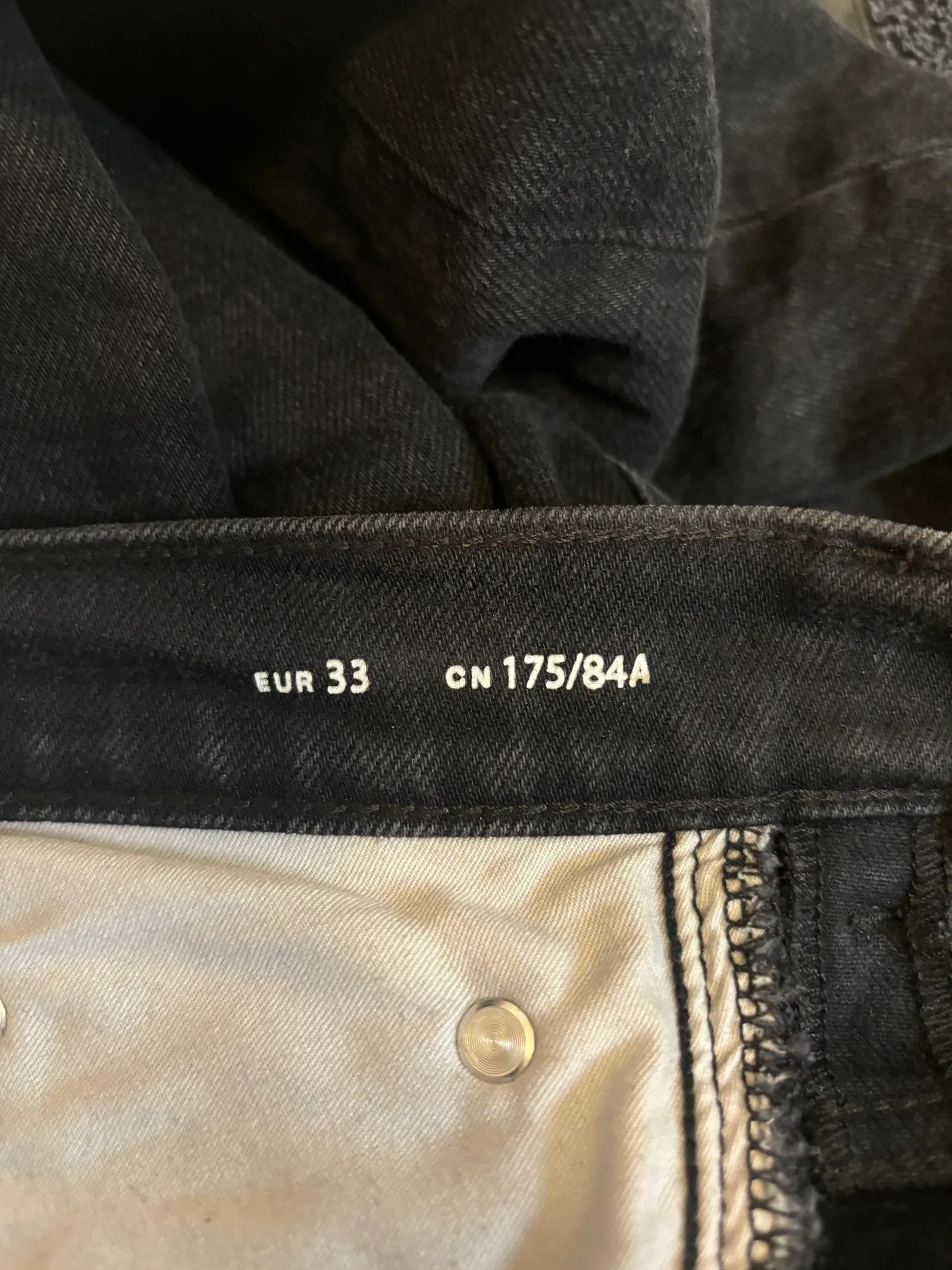 Arket Arket Rose cropped Jeans Size 33" - 3 Thumbnail
