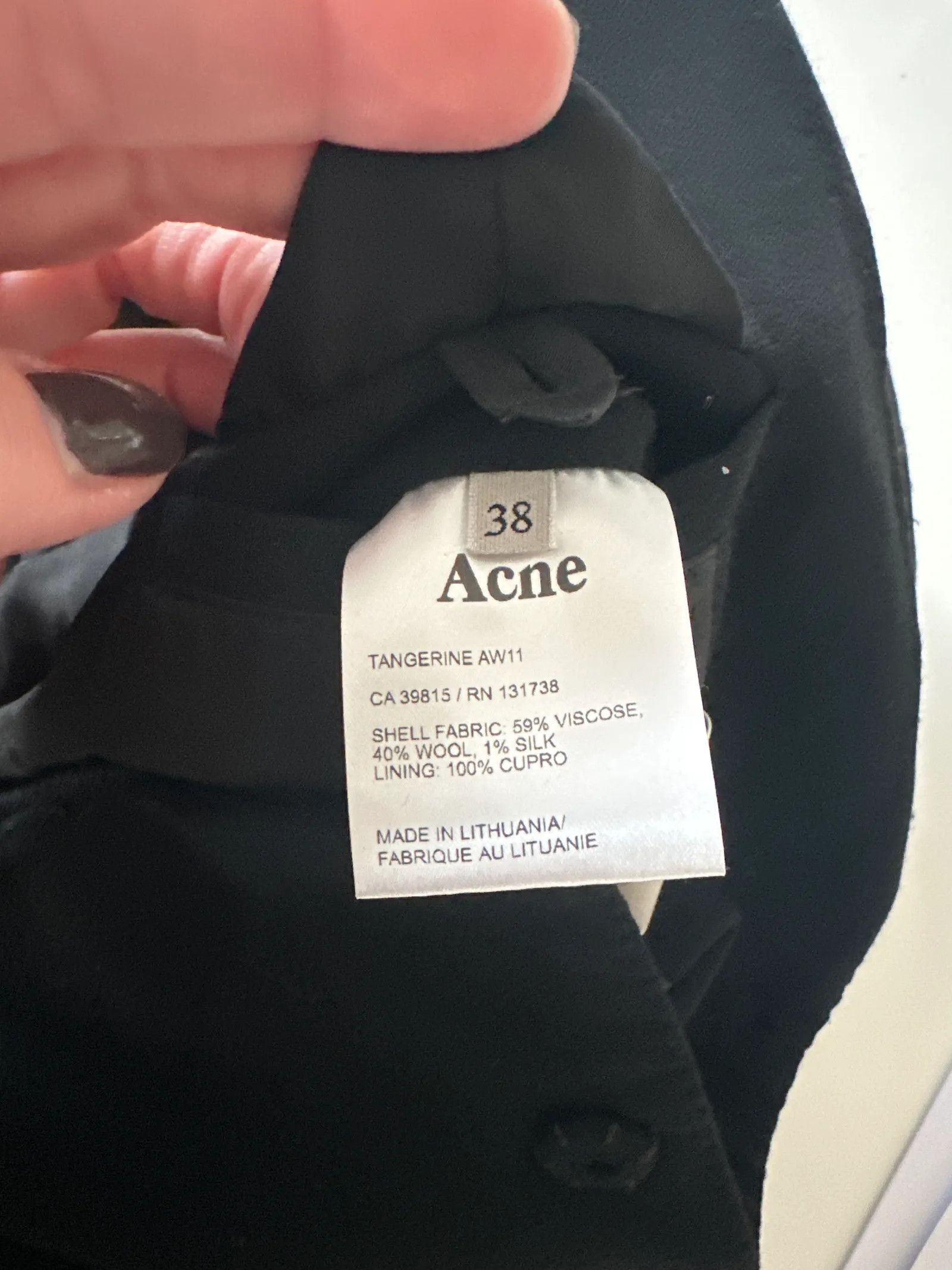 Acne Studios Acne Studios Blazer Size S / US 4 / IT 40 - 3 Thumbnail