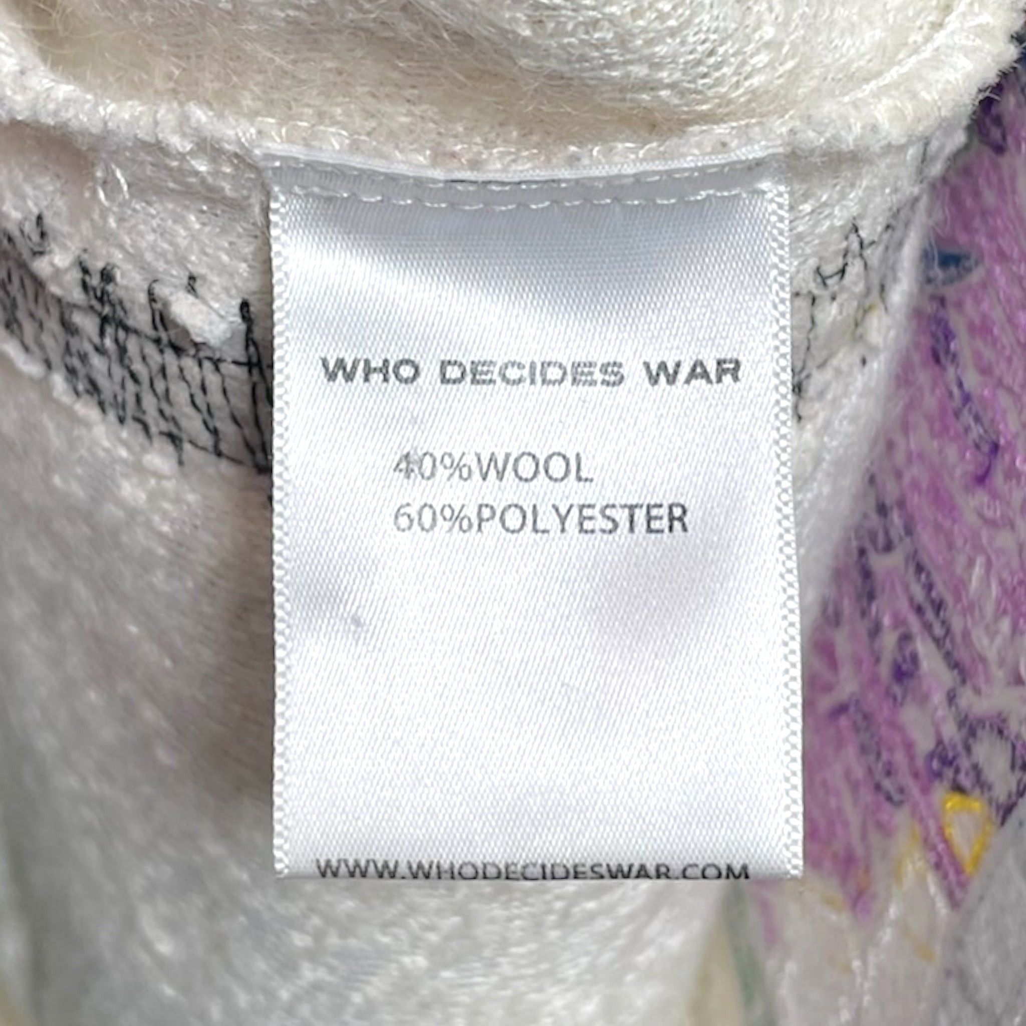 Who Decides War Cathedral Collegiate Pullover Sweater Cream Size US S / EU 44-46 / 1 - 5 Thumbnail