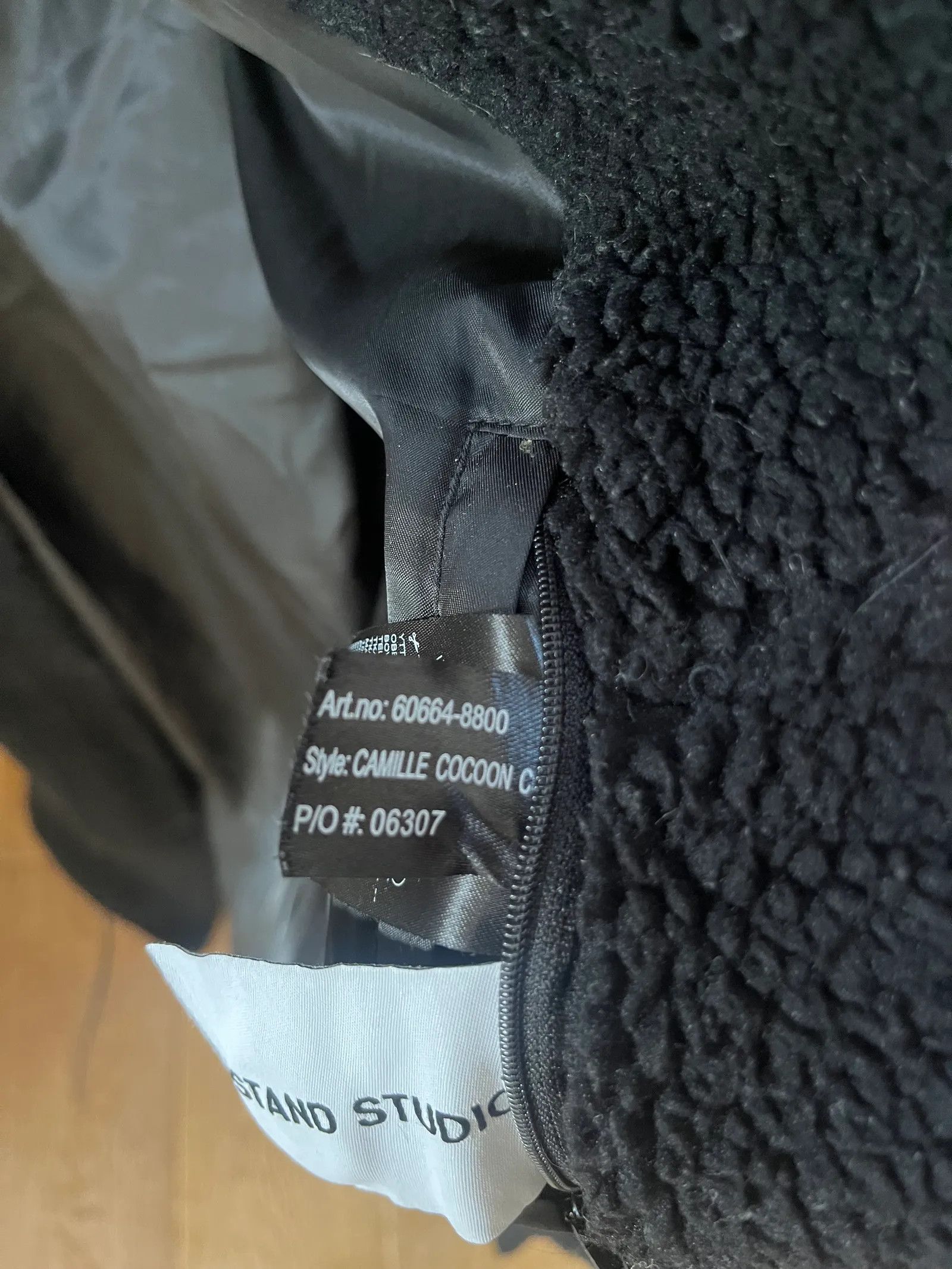 STAND STUDIO Stand studio Camille Cocoon Coat Jacket Size M / US 6-8 / IT 42-44 - 3 Thumbnail