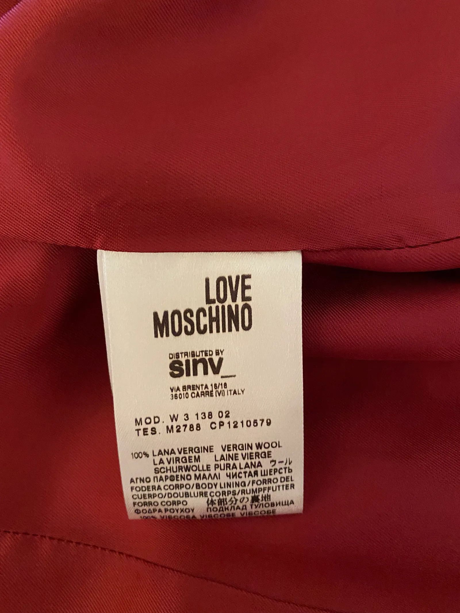 Moschino Moschino Love Moschino Blazer Size S / US 4 / IT 40 - 2 Thumbnail