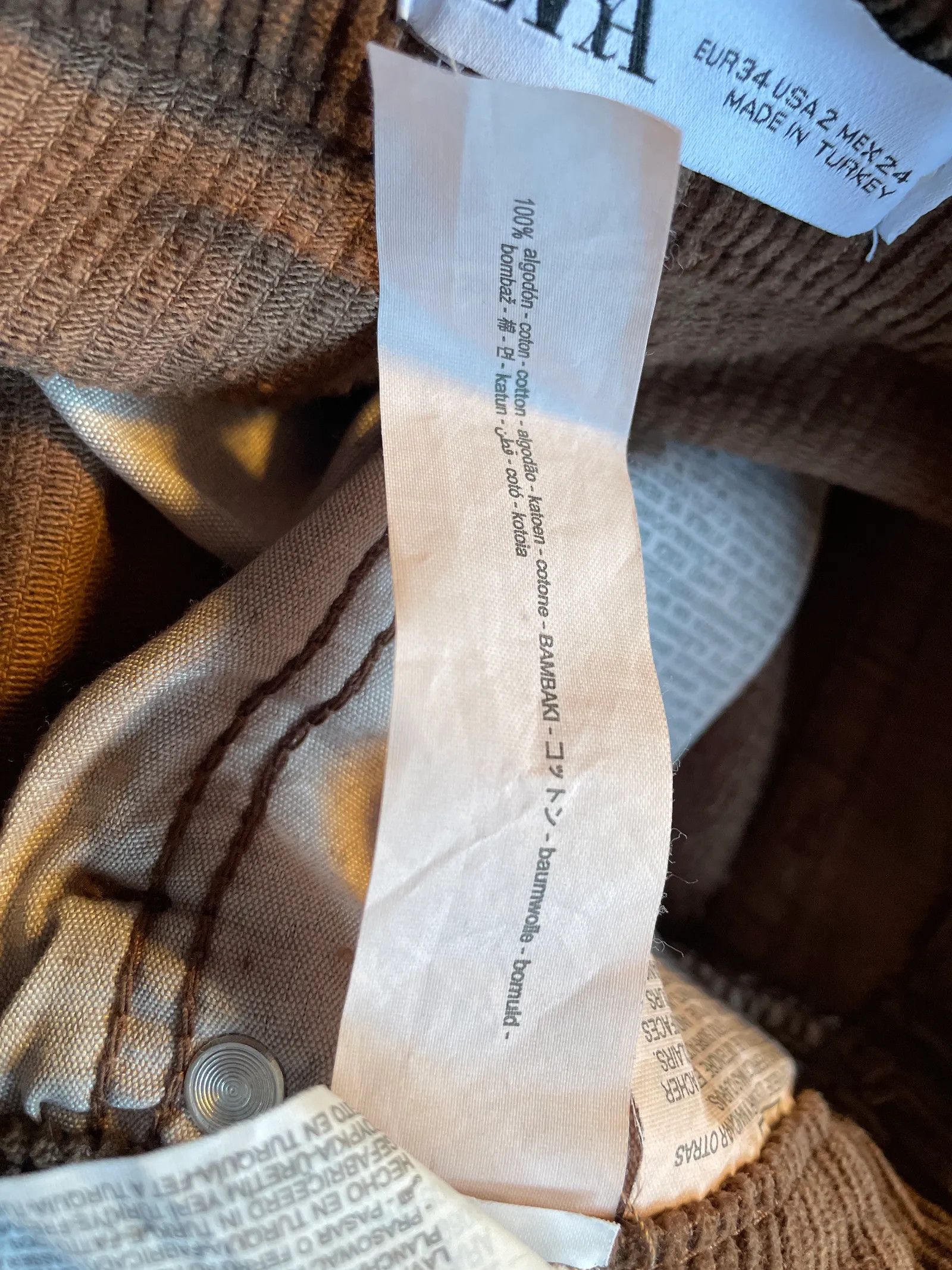 Zara Zara Pants Size 25" / US 0 / IT 36 - 3 Thumbnail